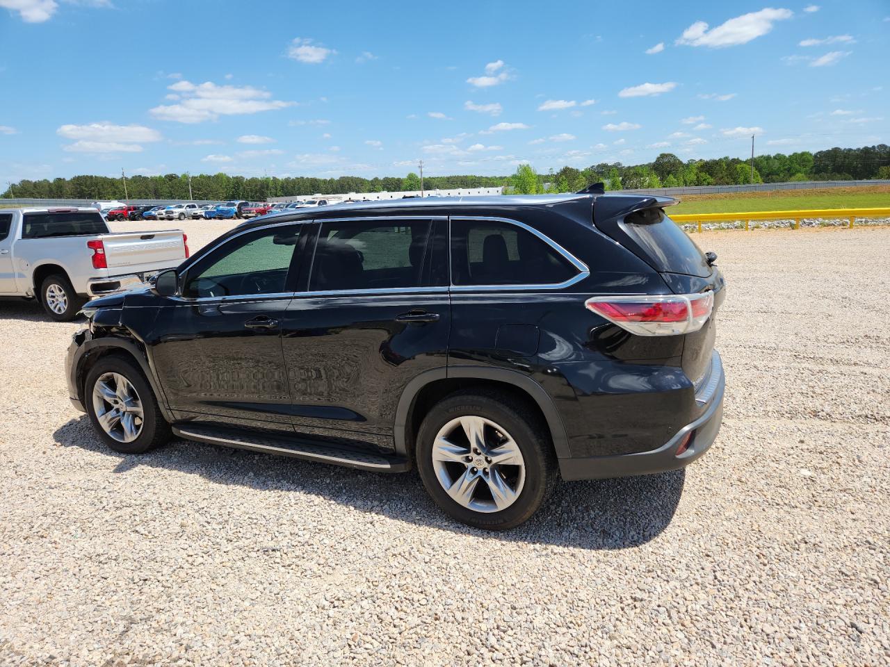 2015 Toyota Highlander Limited Platinum Black vin: 5TDYKRFH3FS089647