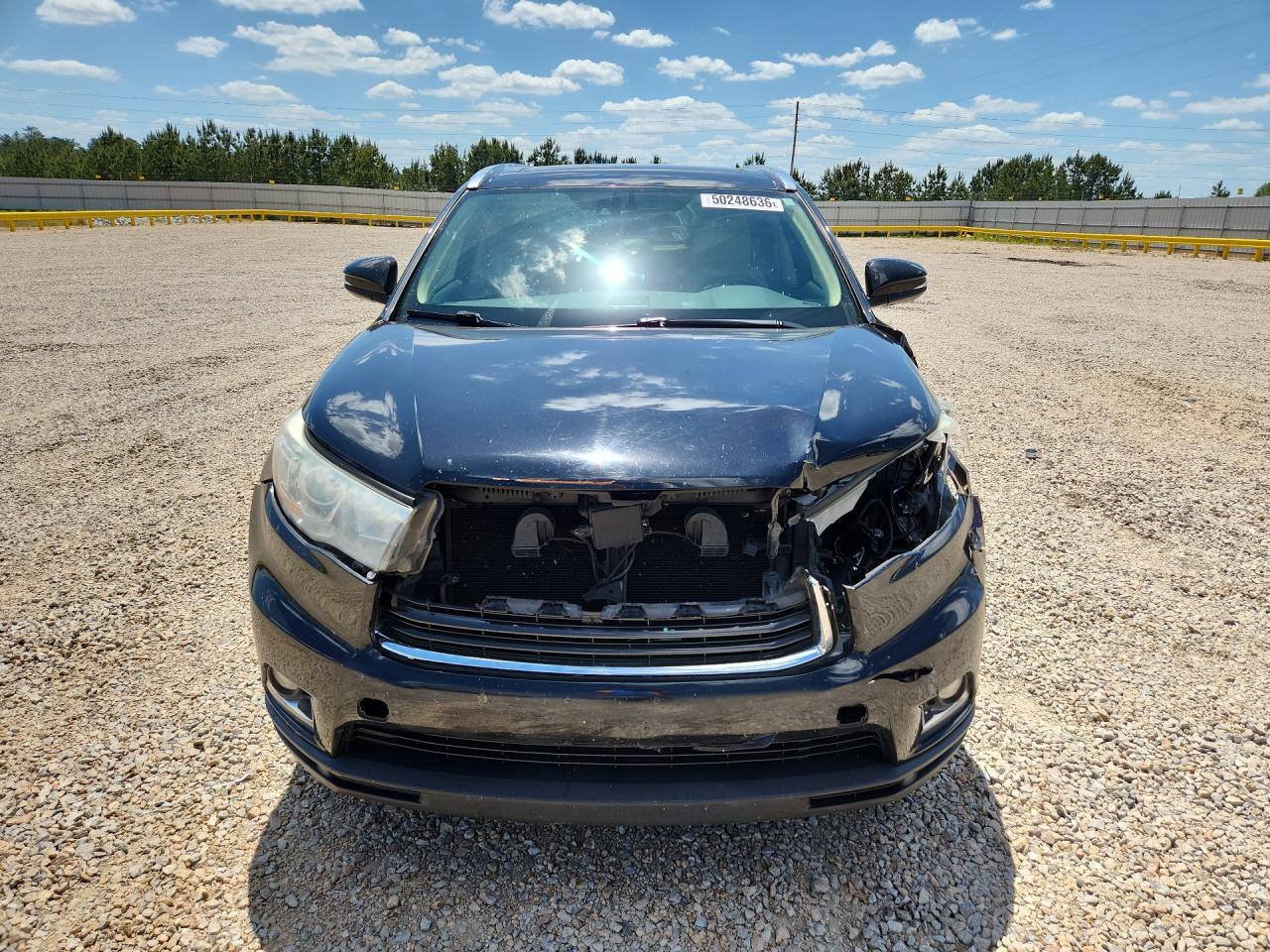 2015 Toyota Highlander Limited Platinum Black vin: 5TDYKRFH3FS089647