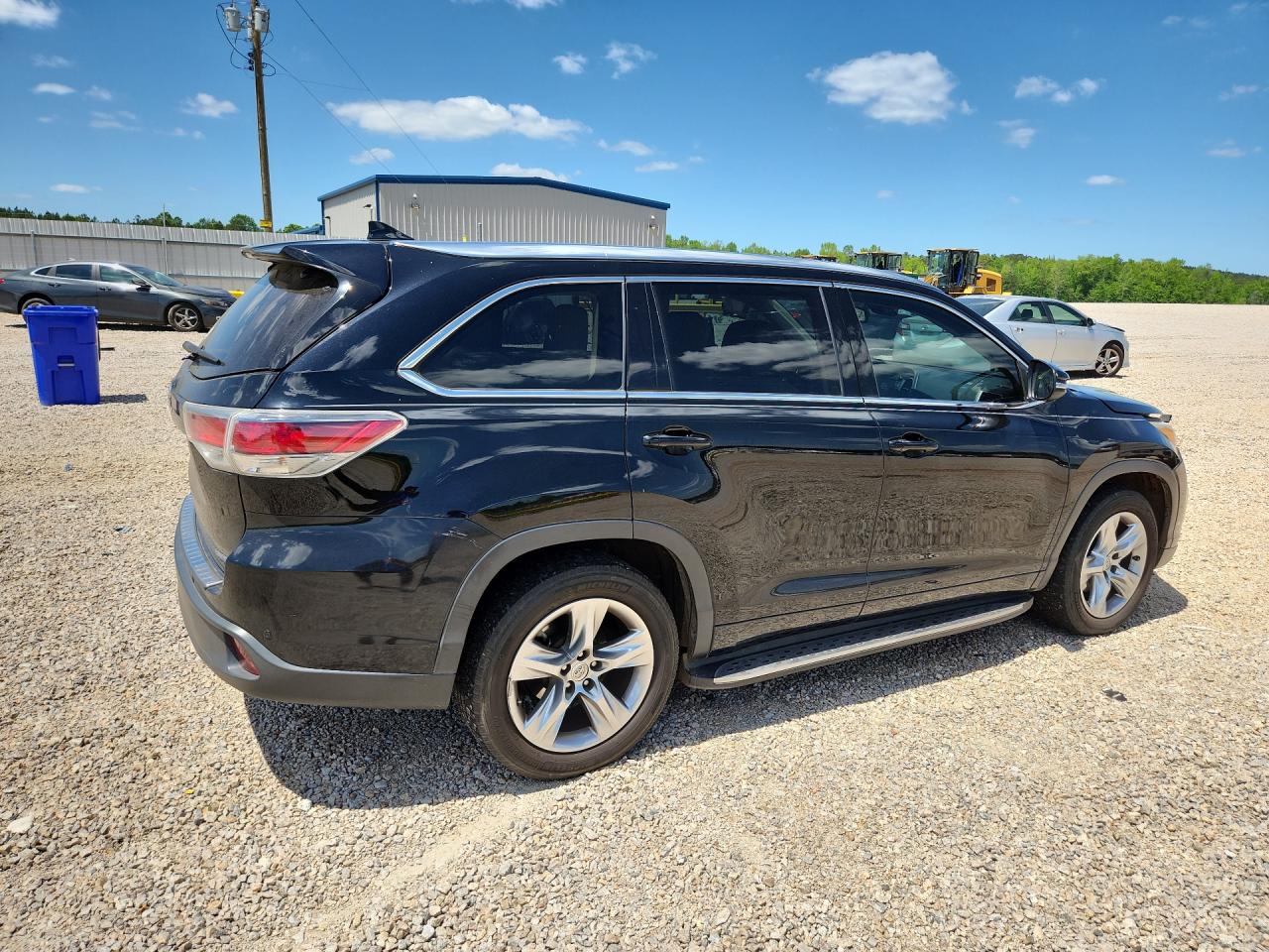 2015 Toyota Highlander Limited Platinum Black vin: 5TDYKRFH3FS089647