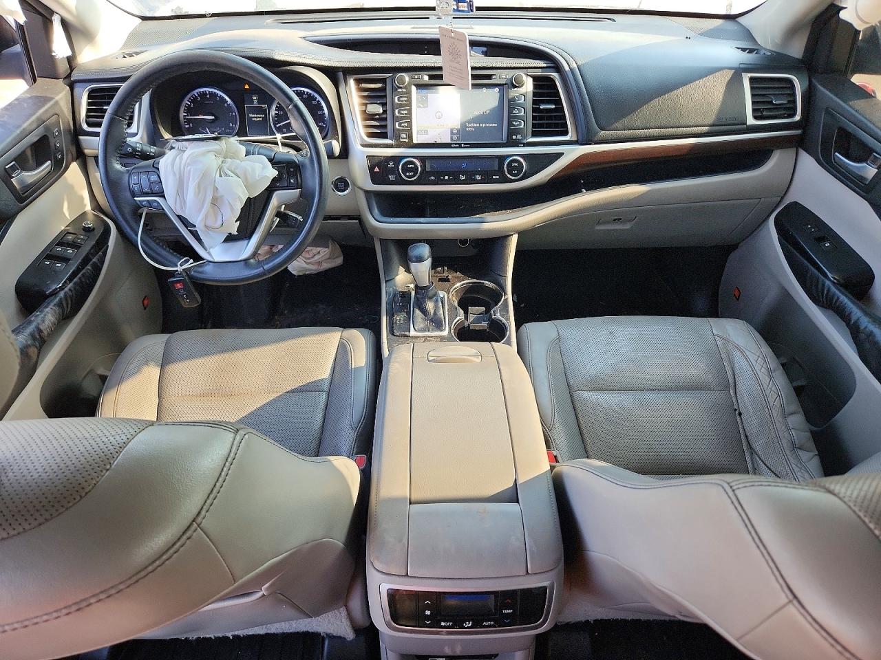 2014 Toyota Highlander Limited Blue vin: 5TDYKRFH4ES013014