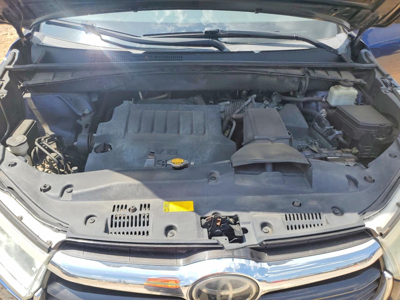 2015 Toyota Highlander Limited Platinum Blue vin: 5TDYKRFH4FS052798