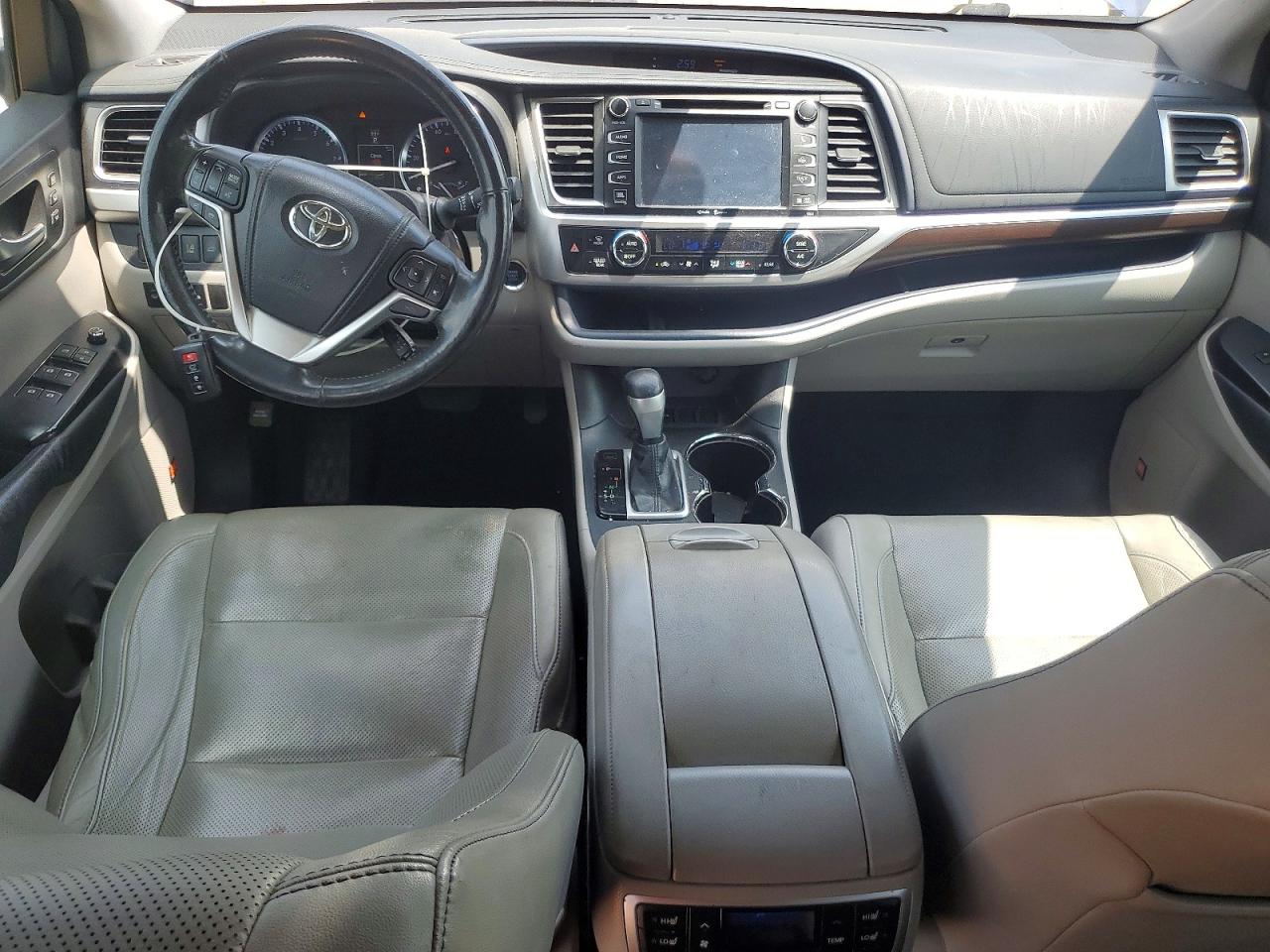 2015 Toyota Highlander Limited Platinum Blue vin: 5TDYKRFH4FS052798