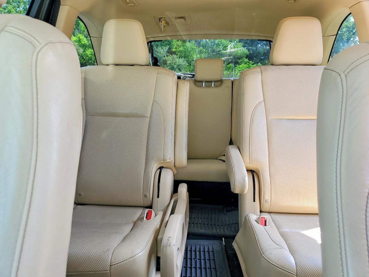 2014 Toyota Highlander Limited Tan vin: 5TDYKRFH5ES008517