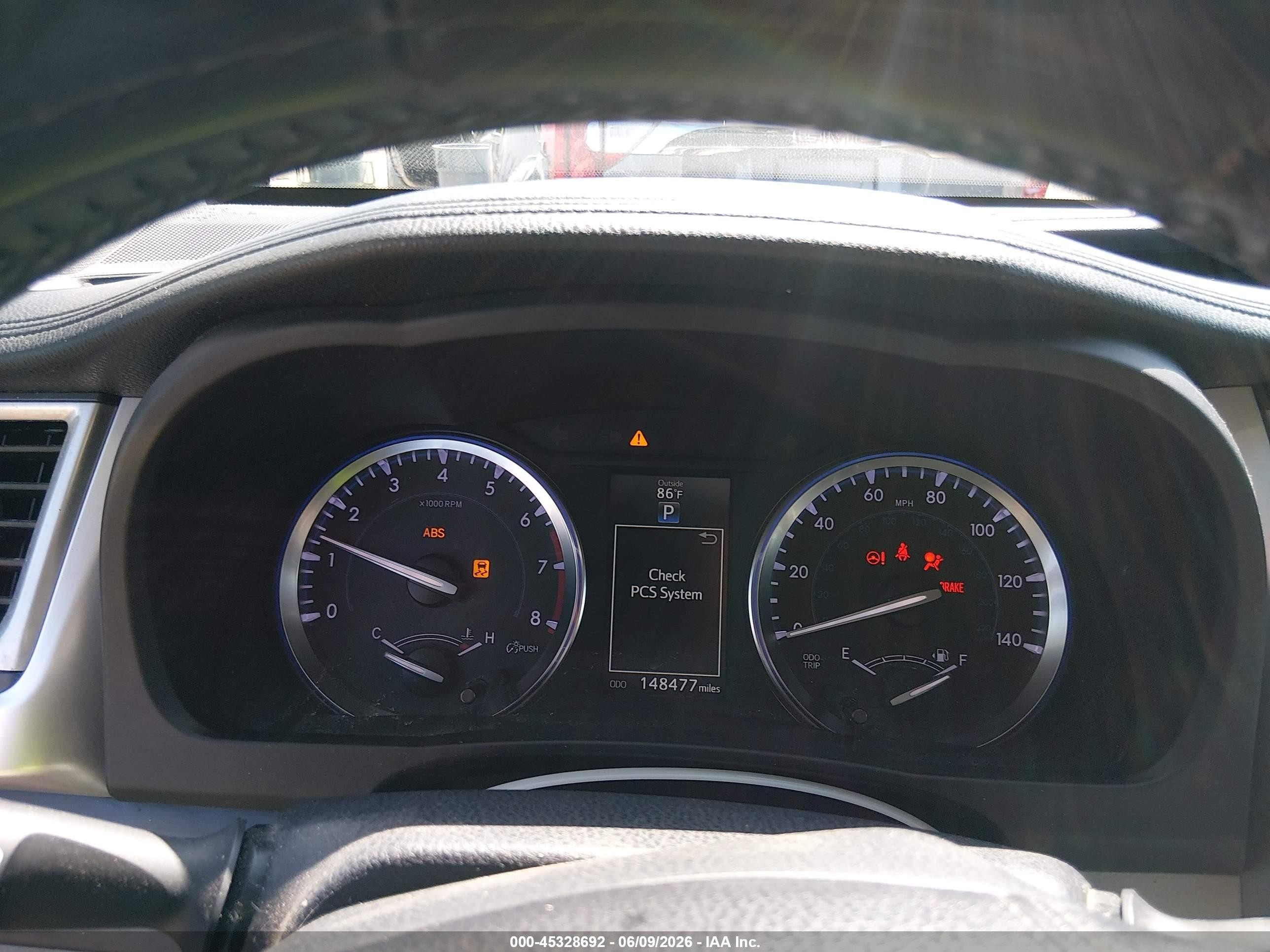 2015 Toyota Highlander Limited V6 Blue vin: 5TDYKRFH5FS040305