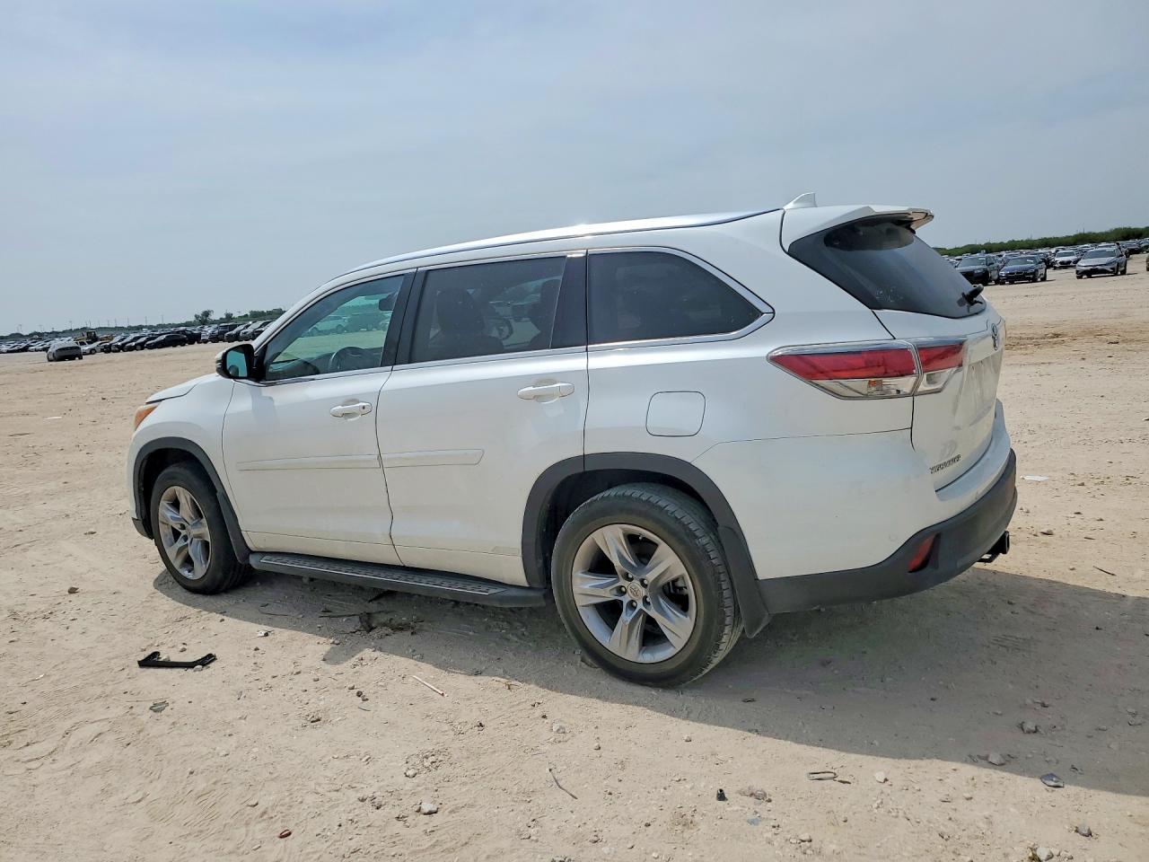 2015 Toyota Highlander Limited Platinum Белый vin: 5TDYKRFH5FS083171