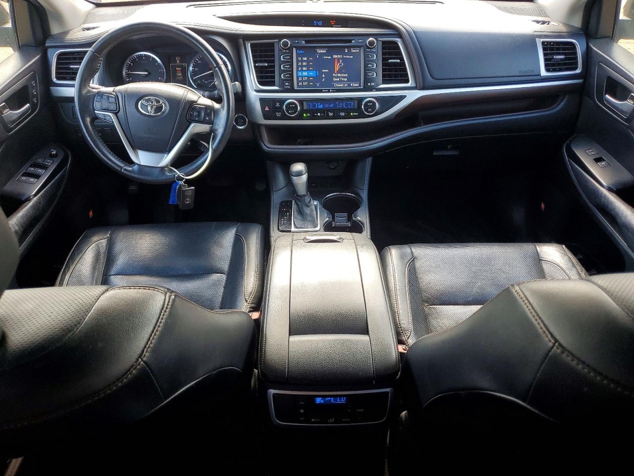 2014 Toyota Highlander Limited Бордовый vin: 5TDYKRFH9ES017849