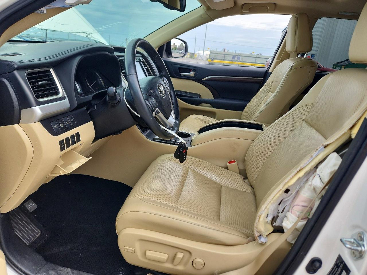 2015 Toyota Highlander Limited White vin: 5TDYKRFHXFS078712