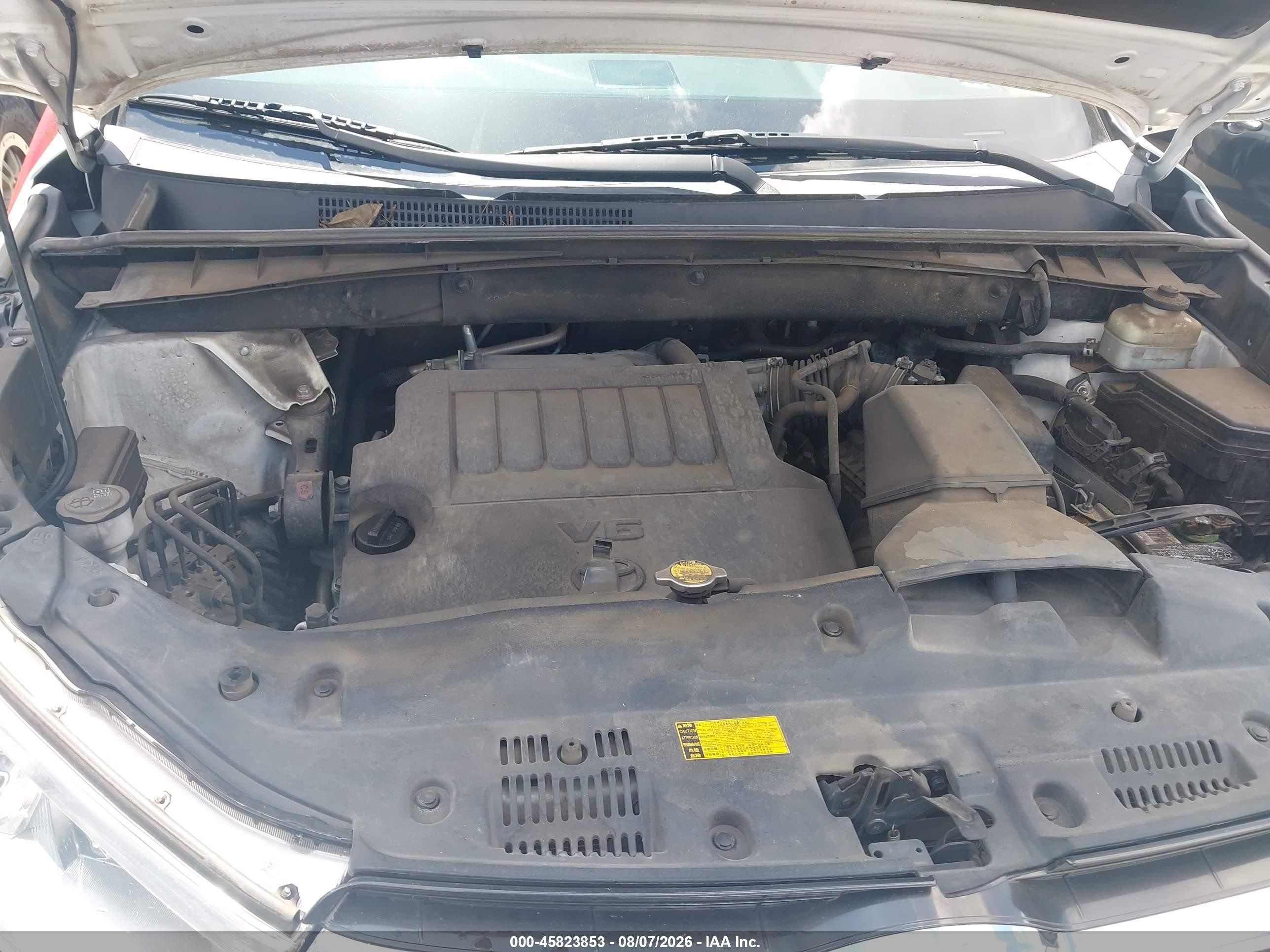 2015 Toyota Highlander Limited V6 Белый vin: 5TDYKRFHXFS093792