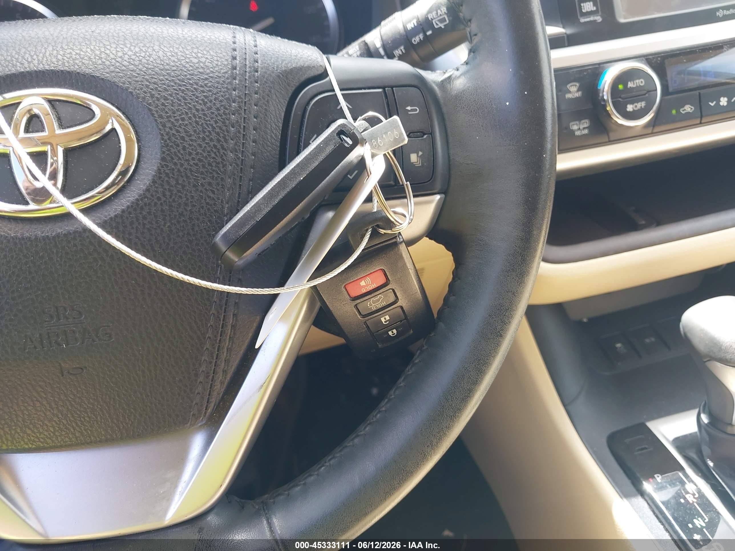 2015 Toyota Highlander Limited V6 Blue vin: 5TDYKRFHXFS096546