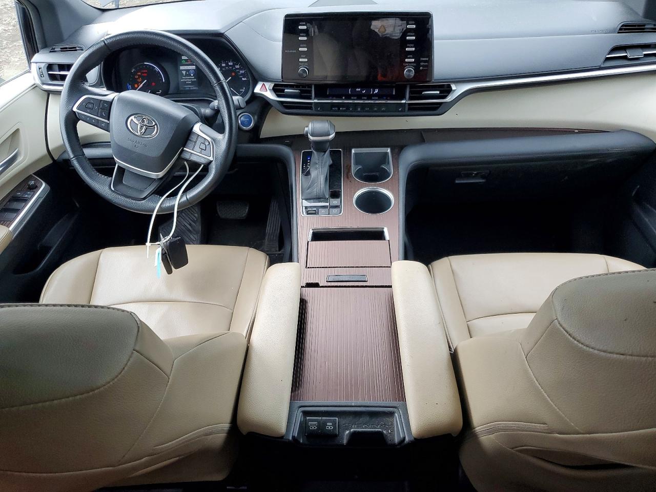 2022 Toyota Sienna Xle Black vin: 5TDYRKEC1NS098760