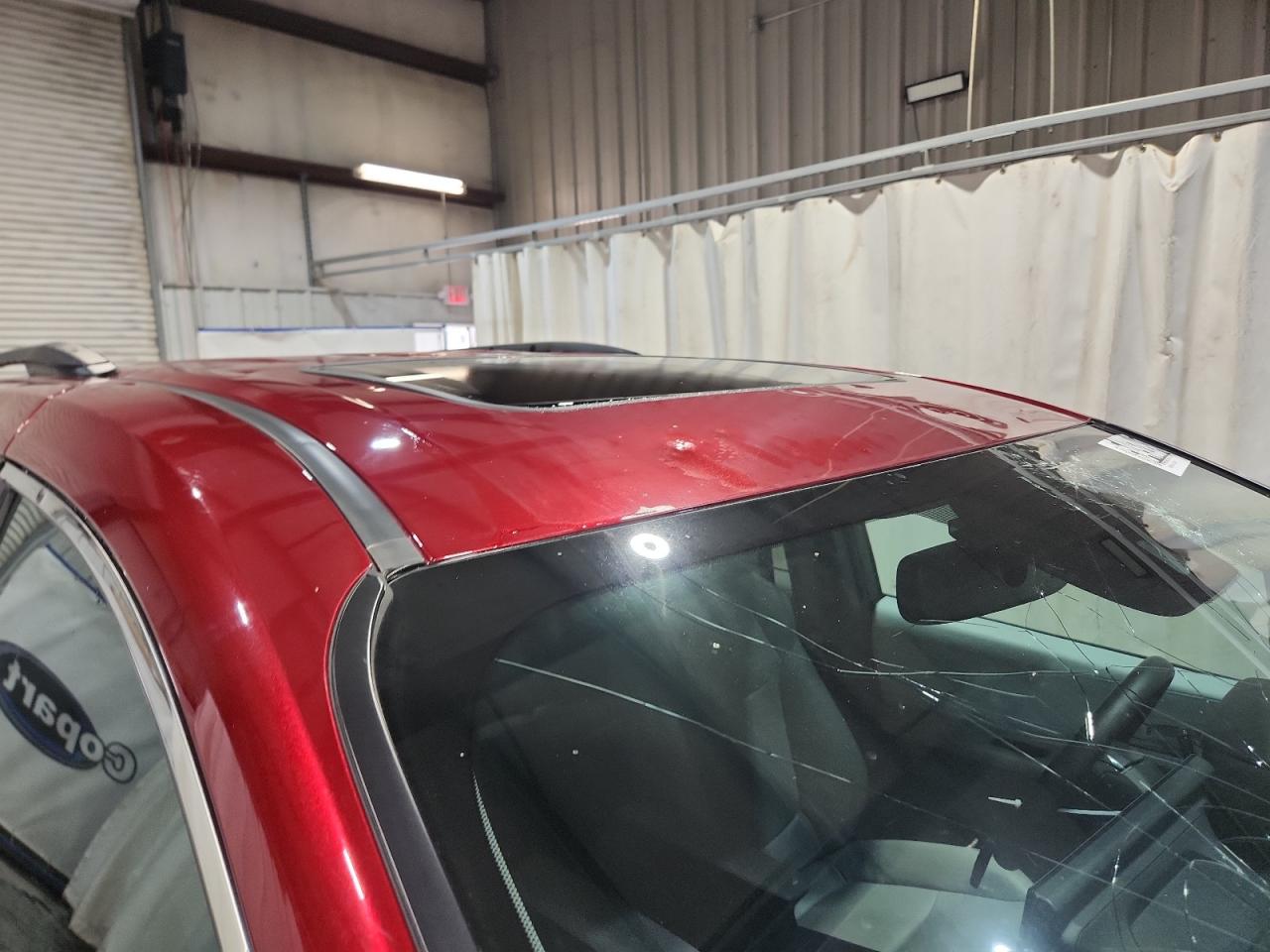 2025 Toyota Sienna Xle 8-passenger Red vin: 5TDYRKEC2SS243705 Damage: Roof, Hail Damage, 10 Or More