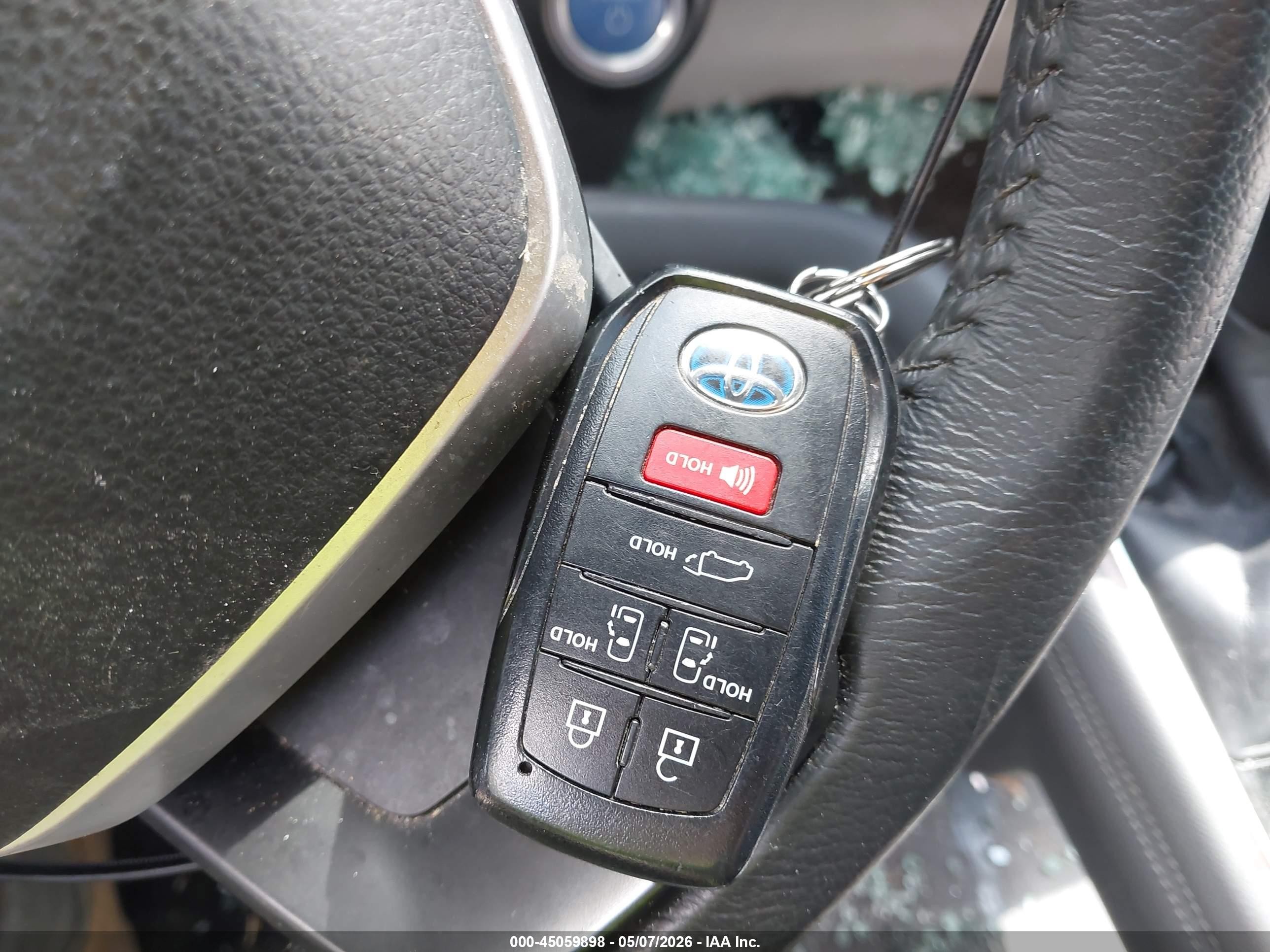 2022 Toyota Sienna Xle Серый vin: 5TDYSKFC5NS064145