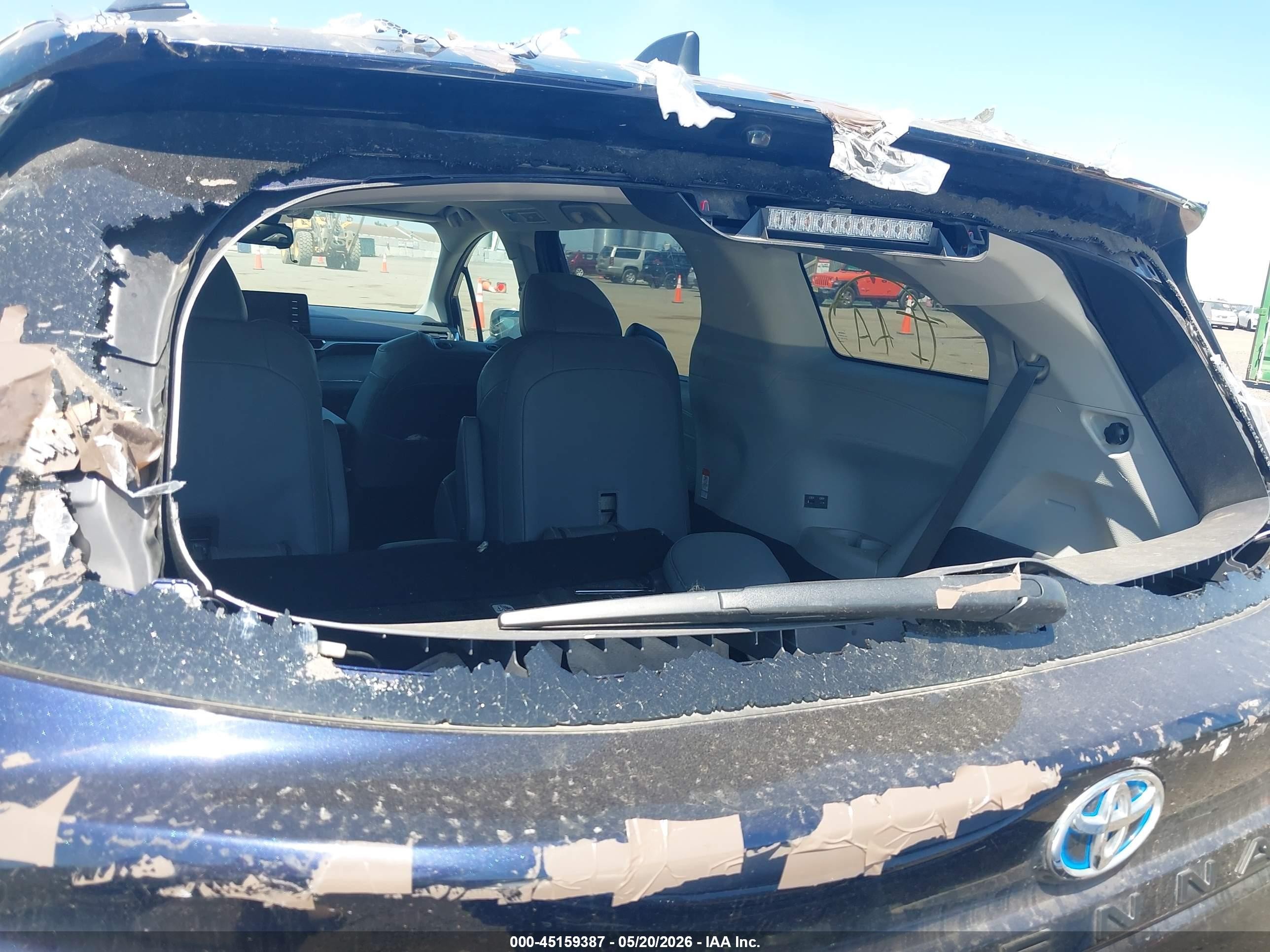 2023 Toyota Sienna Xle Синий vin: 5TDYSKFCXPS088721