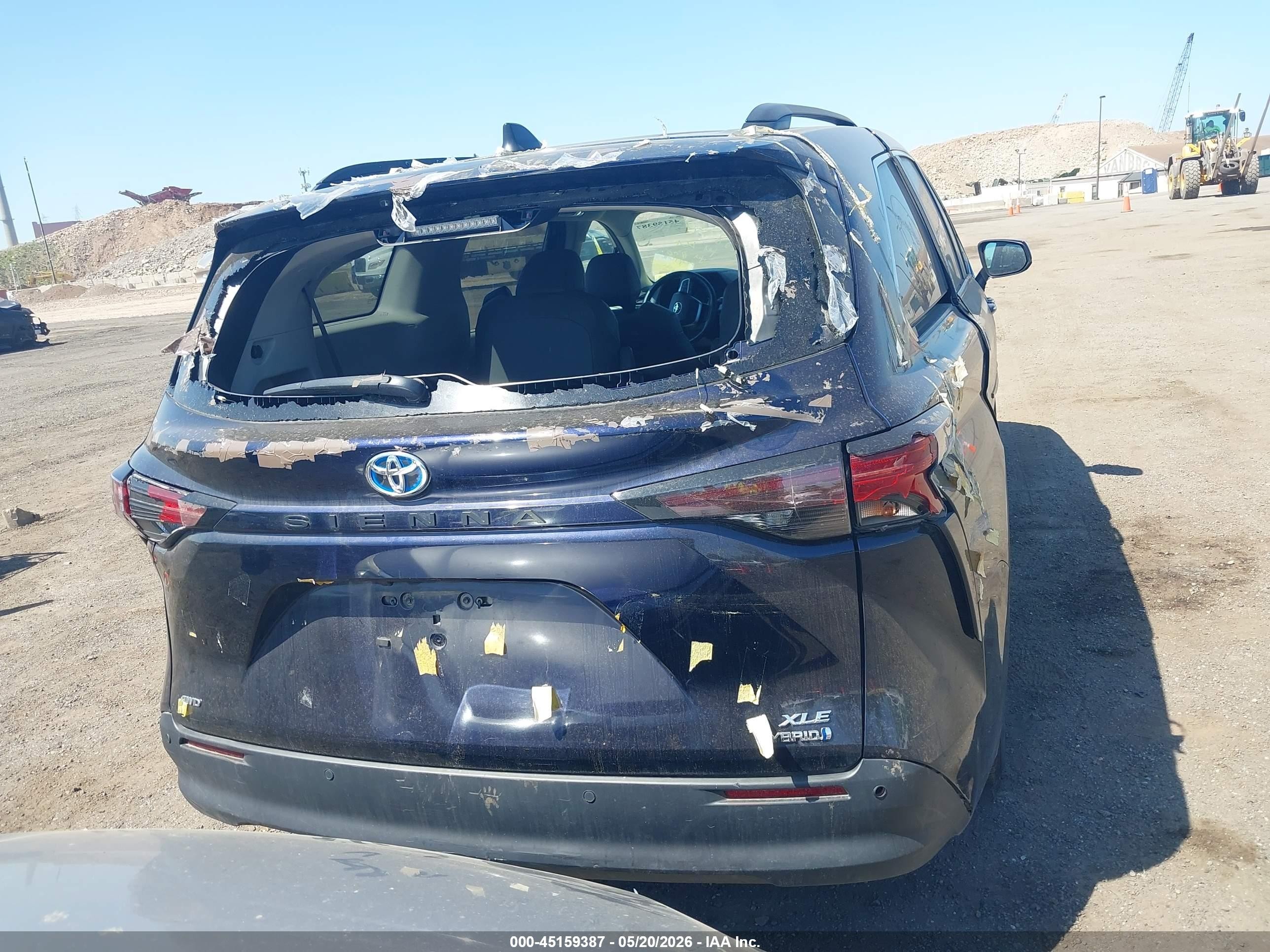 2023 Toyota Sienna Xle Синий vin: 5TDYSKFCXPS088721