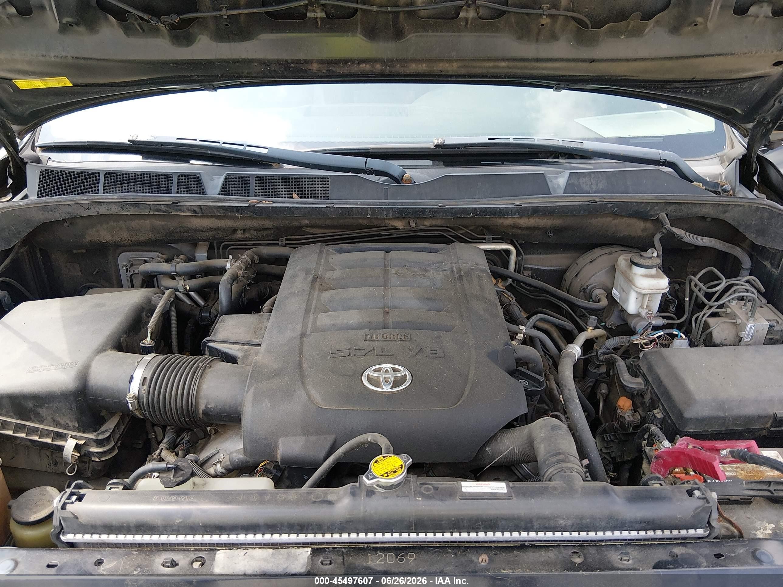 2011 Toyota Sequoia Platinum 5.7l V8 Black vin: 5TDYY5G12BS035291