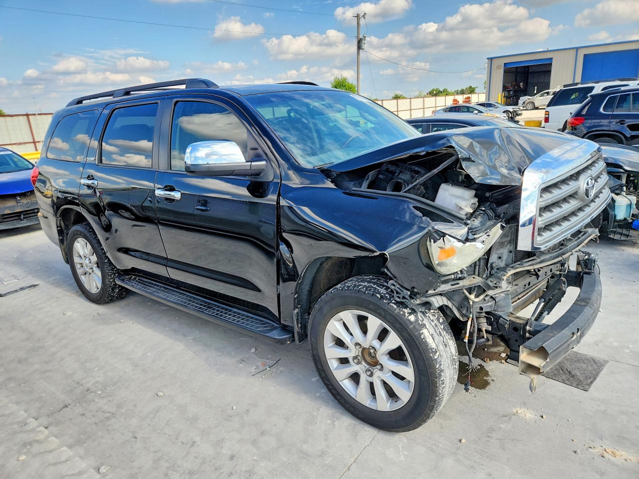 2015 Toyota Sequoia Platinum Black vin: 5TDYY5G12FS059340