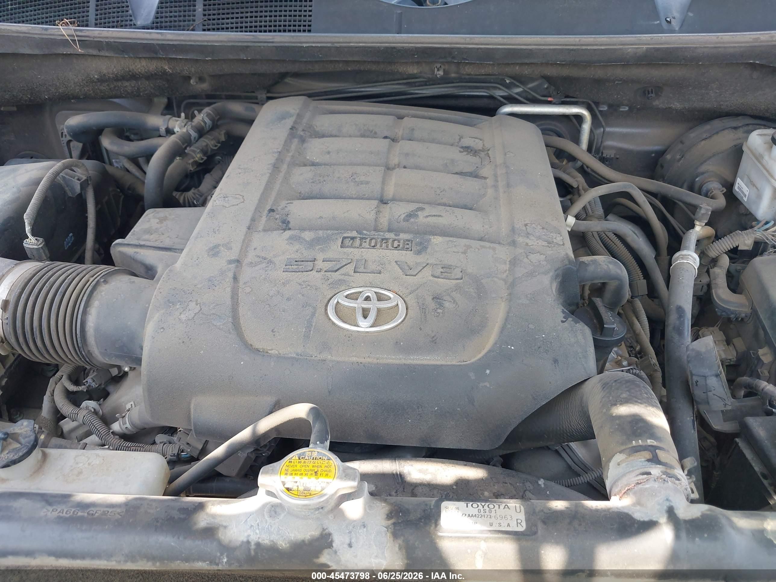 2013 Toyota Sequoia Platinum 5.7l V8 Gray vin: 5TDYY5G16DS045308