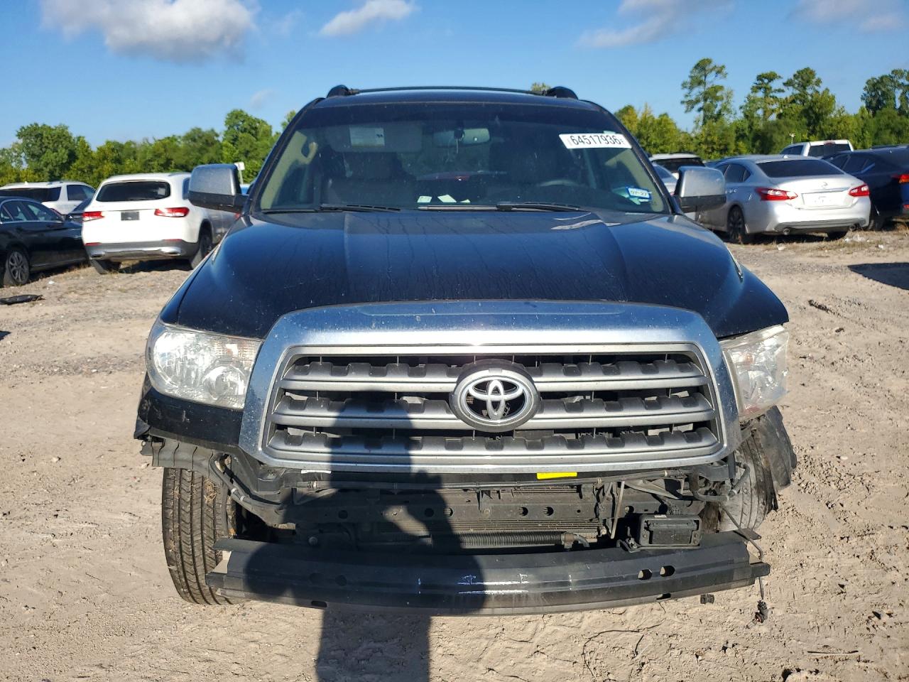 2012 Toyota Sequoia Platinum Black vin: 5TDYY5G18CS041355