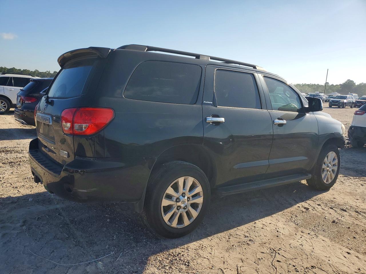 2012 Toyota Sequoia Platinum Black vin: 5TDYY5G18CS041355