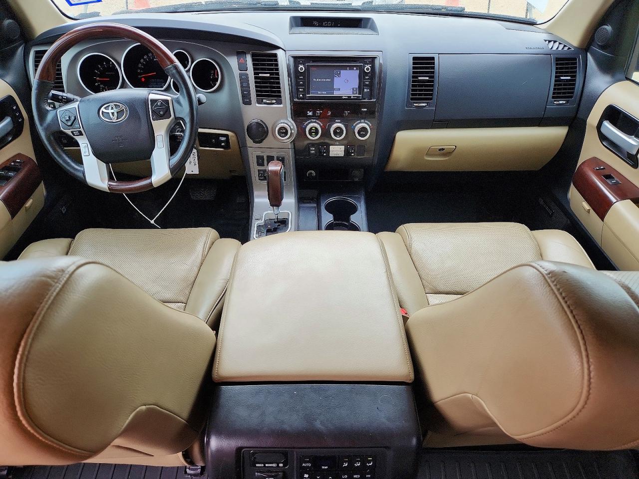 2015 Toyota Sequoia Platinum White vin: 5TDYY5G18FS057950
