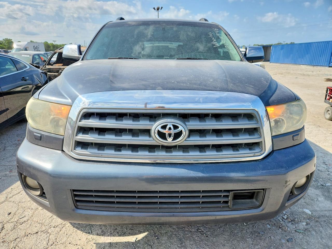 2010 Toyota Sequoia Platinum Blue vin: 5TDYY5G19AS025002