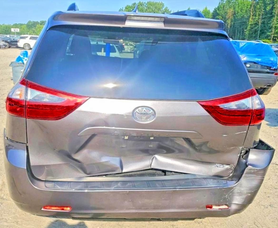 2020 Toyota Sienna Xle 8-passenger Gray vin: 5TDYZ3DC1LS040703