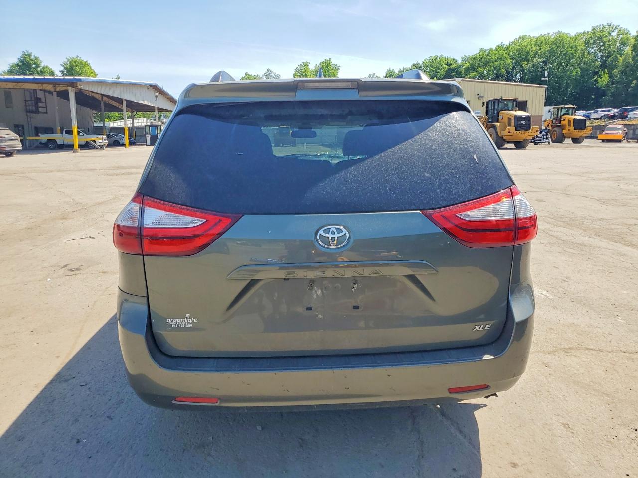 2018 Toyota Sienna Xle 8-passenger Серый vin: 5TDYZ3DC9JS945428