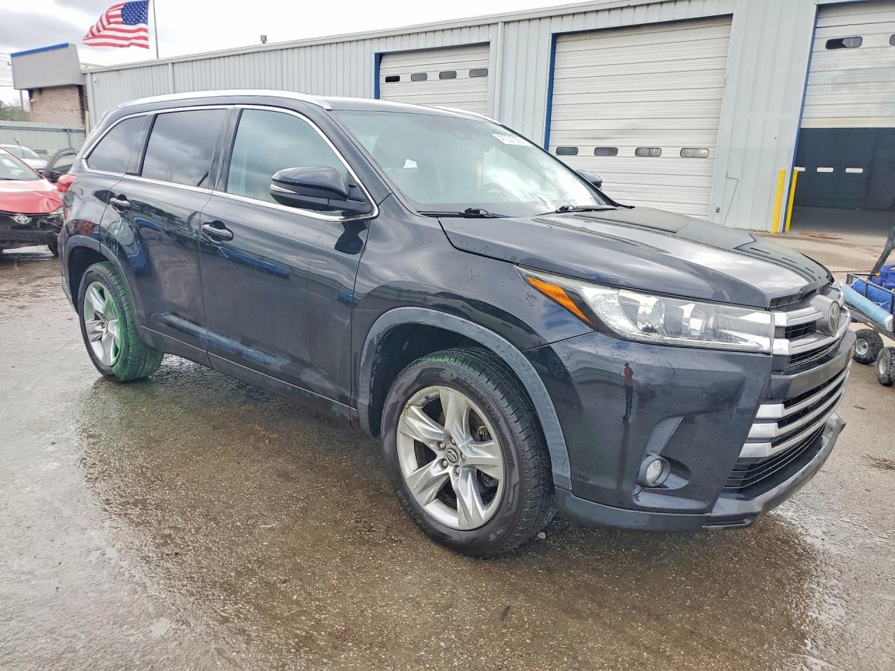 2019 Toyota Highlander Limited Черный vin: 5TDYZRFH8KS352737