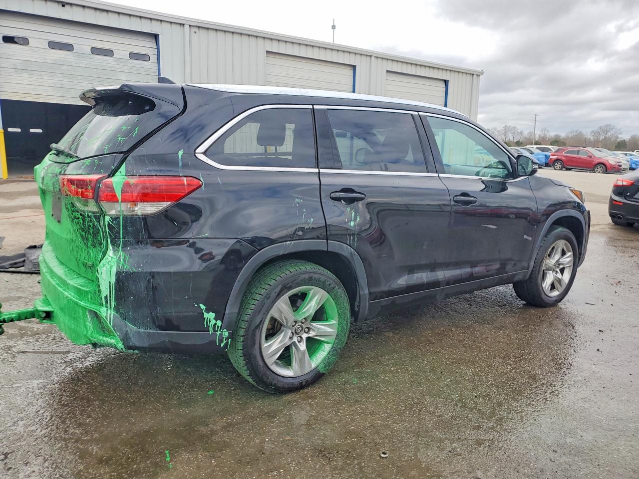 2019 Toyota Highlander Limited Черный vin: 5TDYZRFH8KS352737