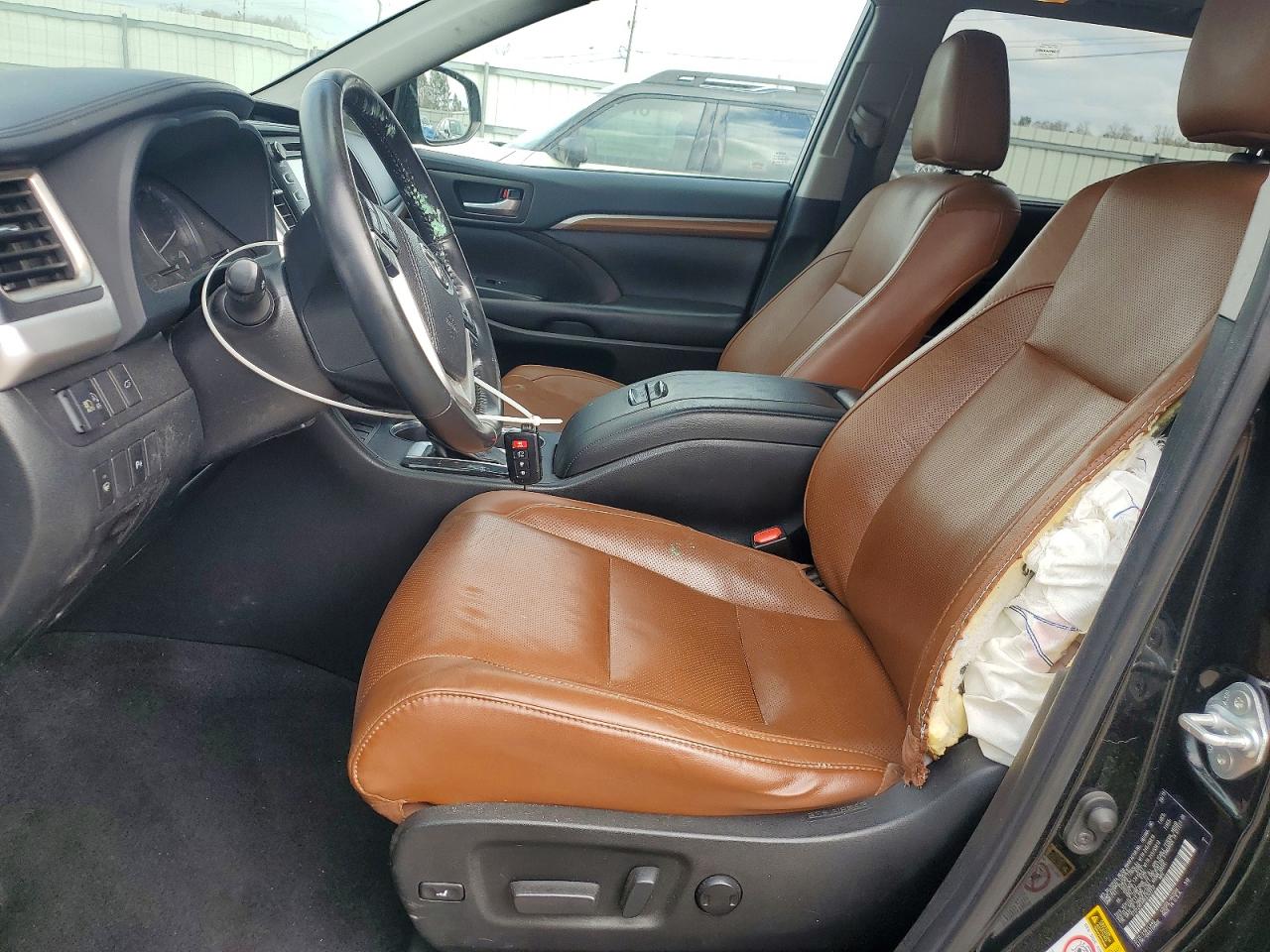 2019 Toyota Highlander Limited Черный vin: 5TDYZRFH8KS352737
