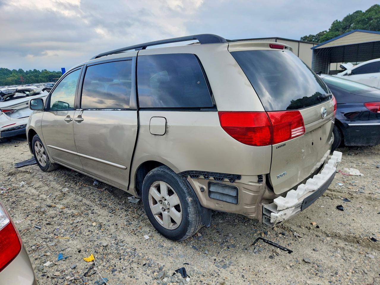 2004 Toyota Sienna Xle 7 Passenger Gold vin: 5TDZA22C04S003345
