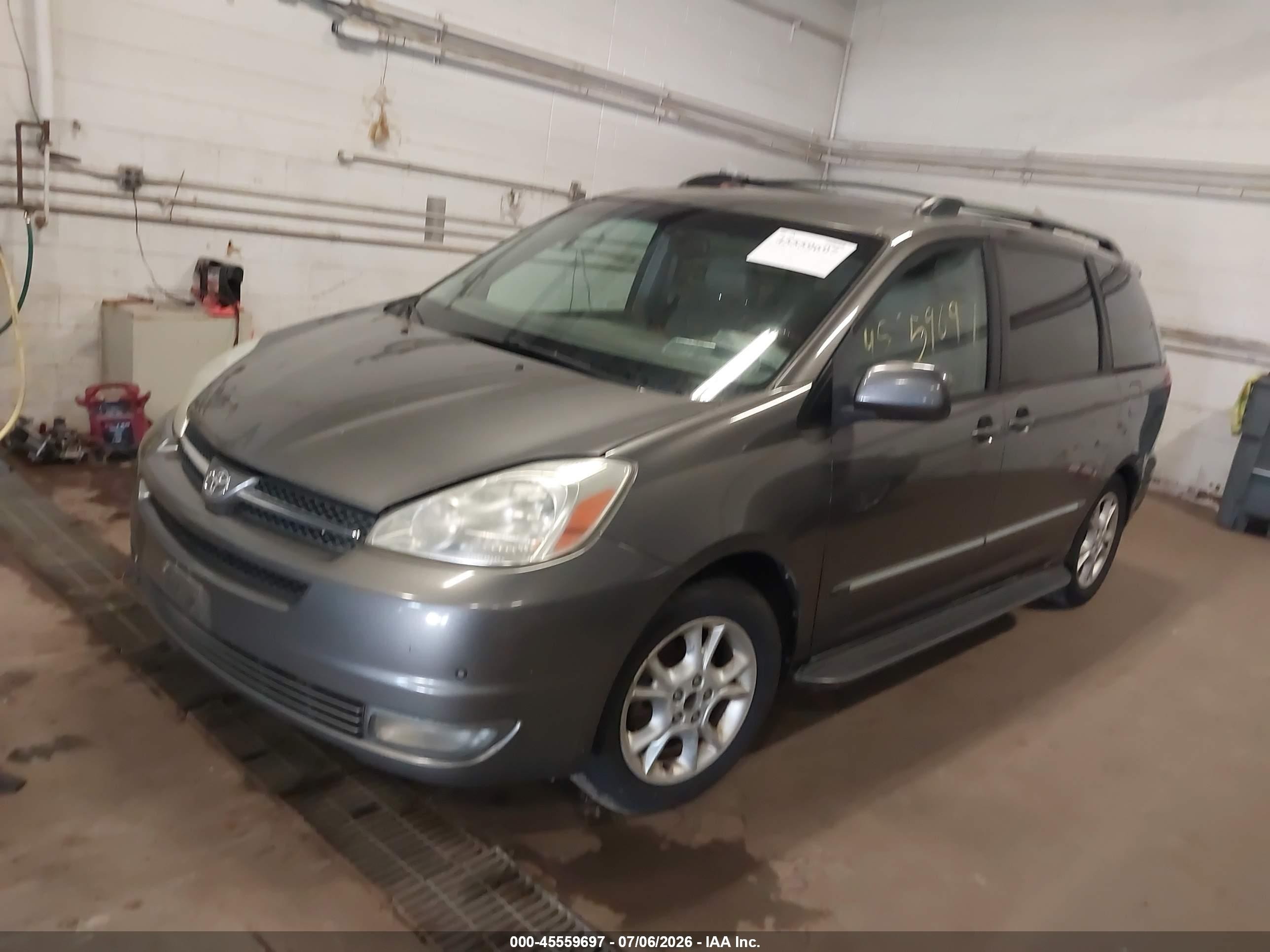 2004 Toyota Sienna Xle Limited Gray vin: 5TDZA22C04S034952