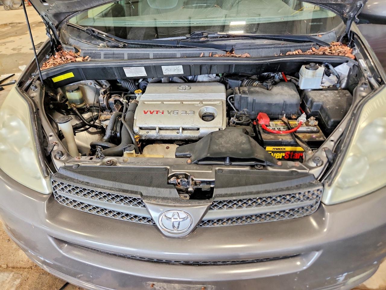2004 Toyota Sienna Xle 7 Passenger Серый vin: 5TDZA22C04S070561
