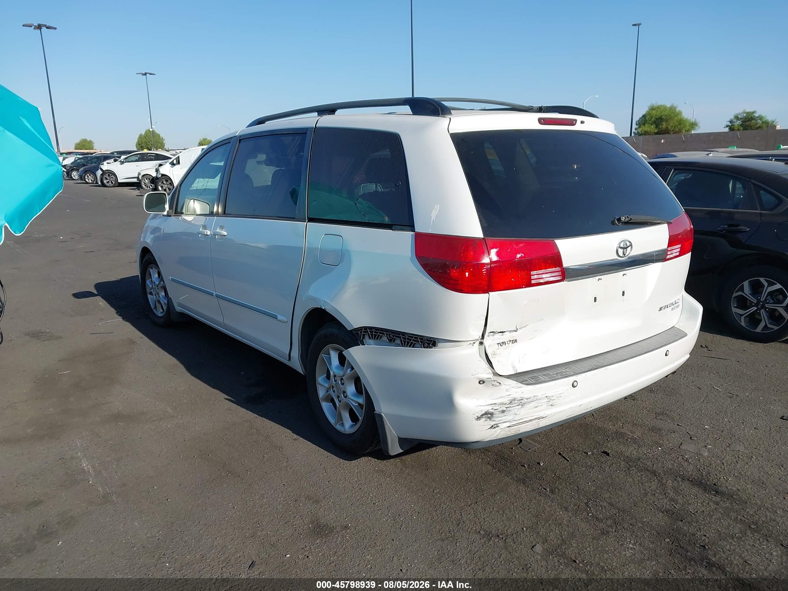 2004 Toyota Sienna Xle Limited Белый vin: 5TDZA22C04S142651