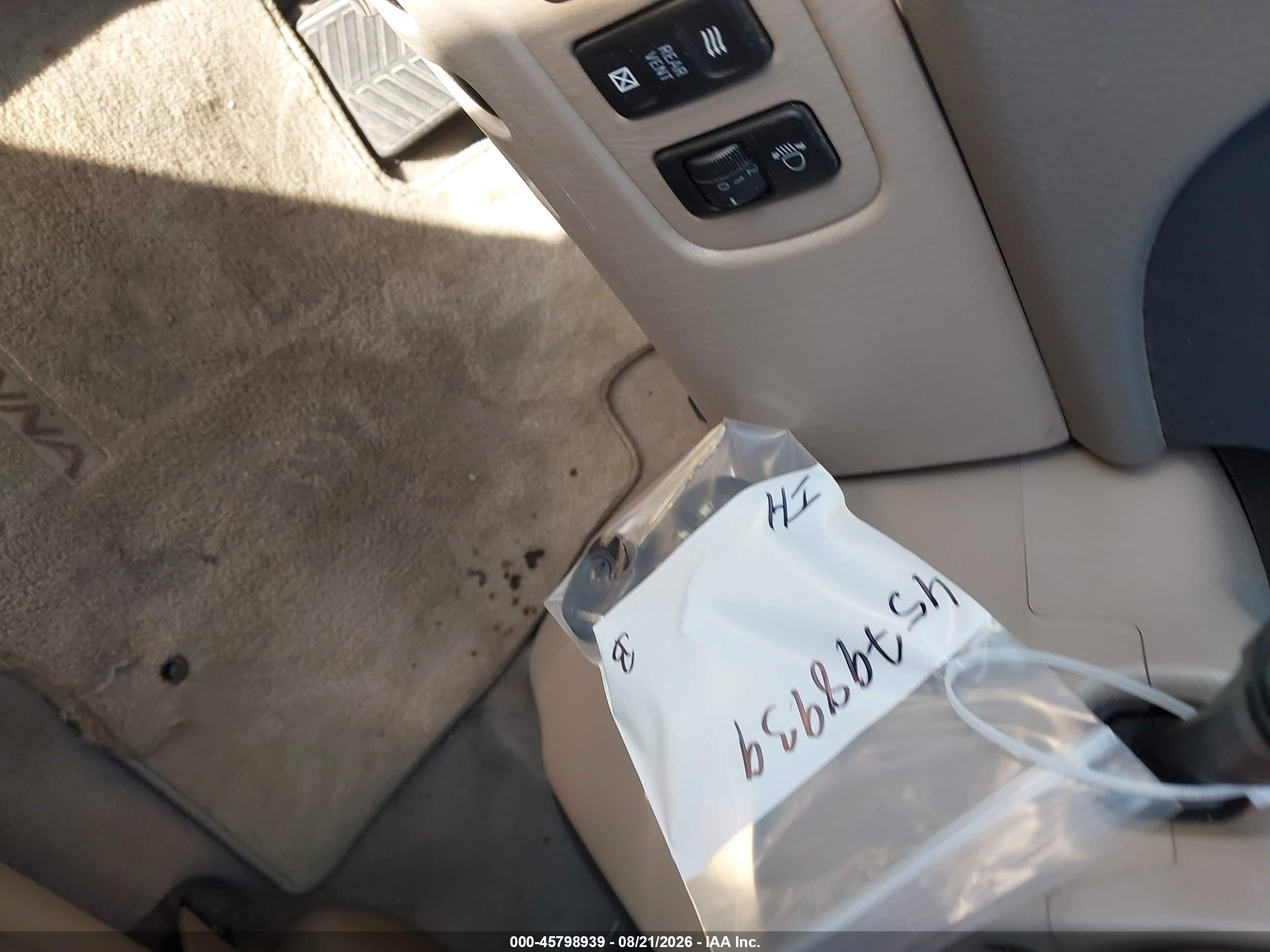 2004 Toyota Sienna Xle Limited Белый vin: 5TDZA22C04S142651