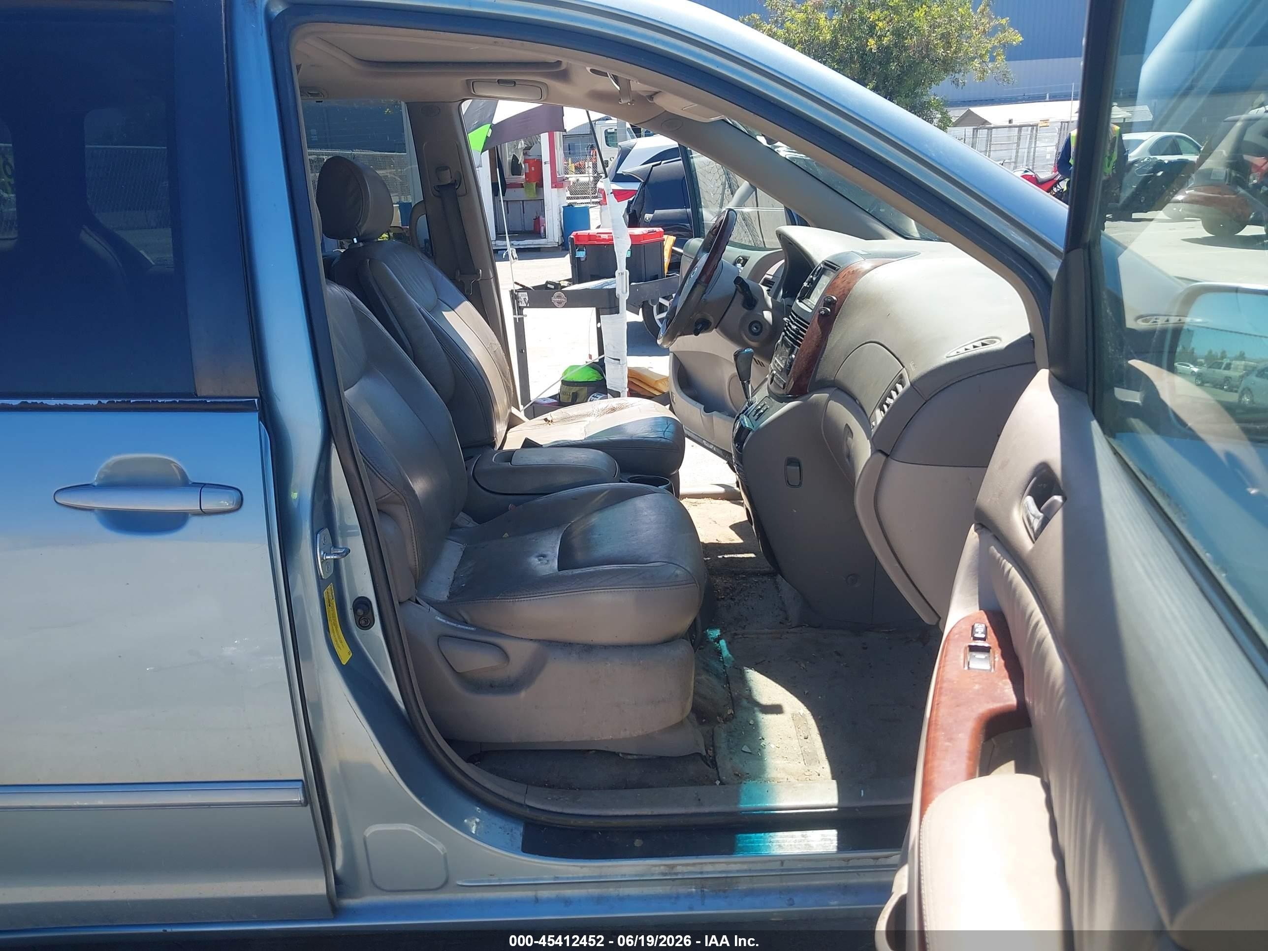2004 Toyota Sienna Xle Limited Blue vin: 5TDZA22C04S183300