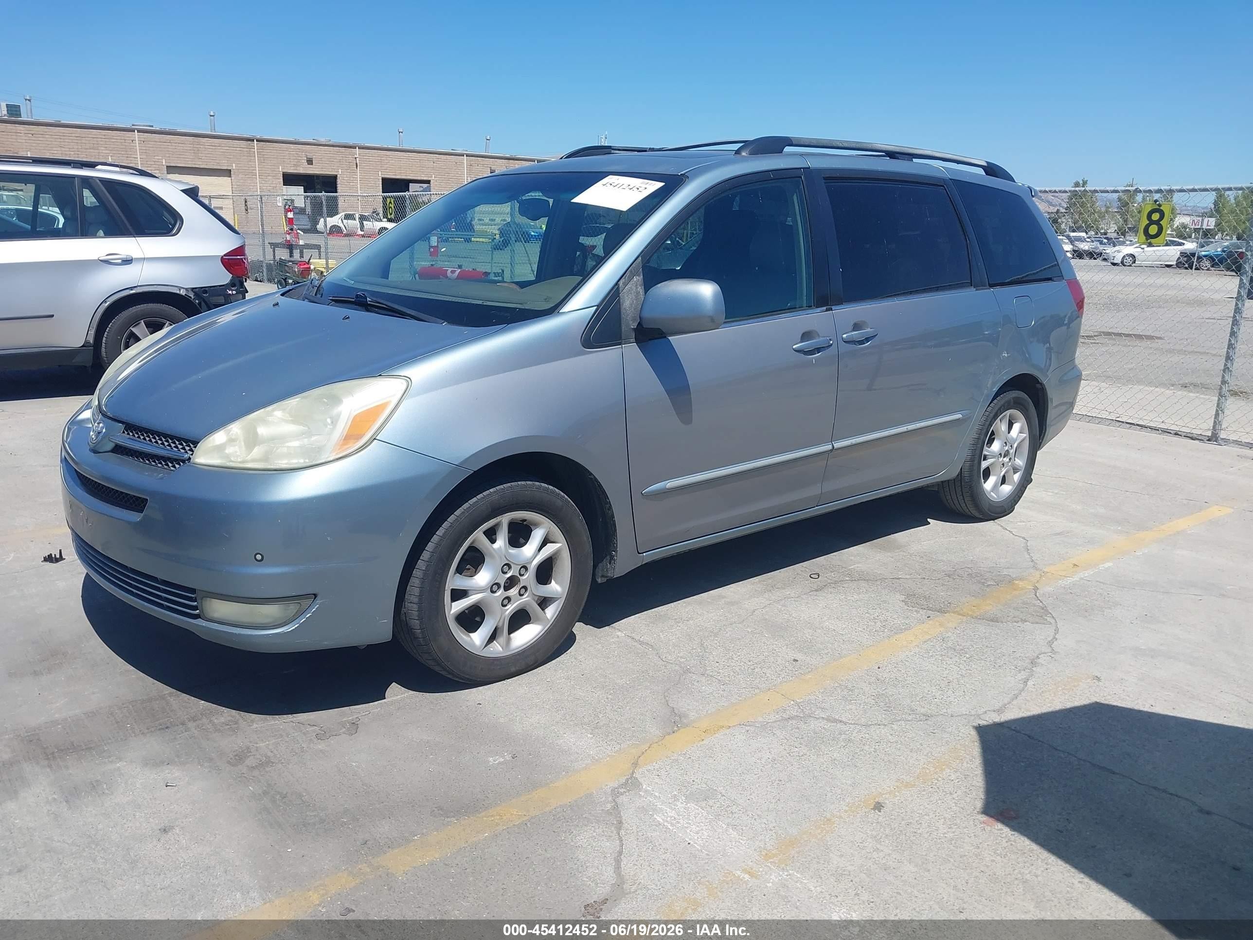 2004 Toyota Sienna Xle Limited Blue vin: 5TDZA22C04S183300