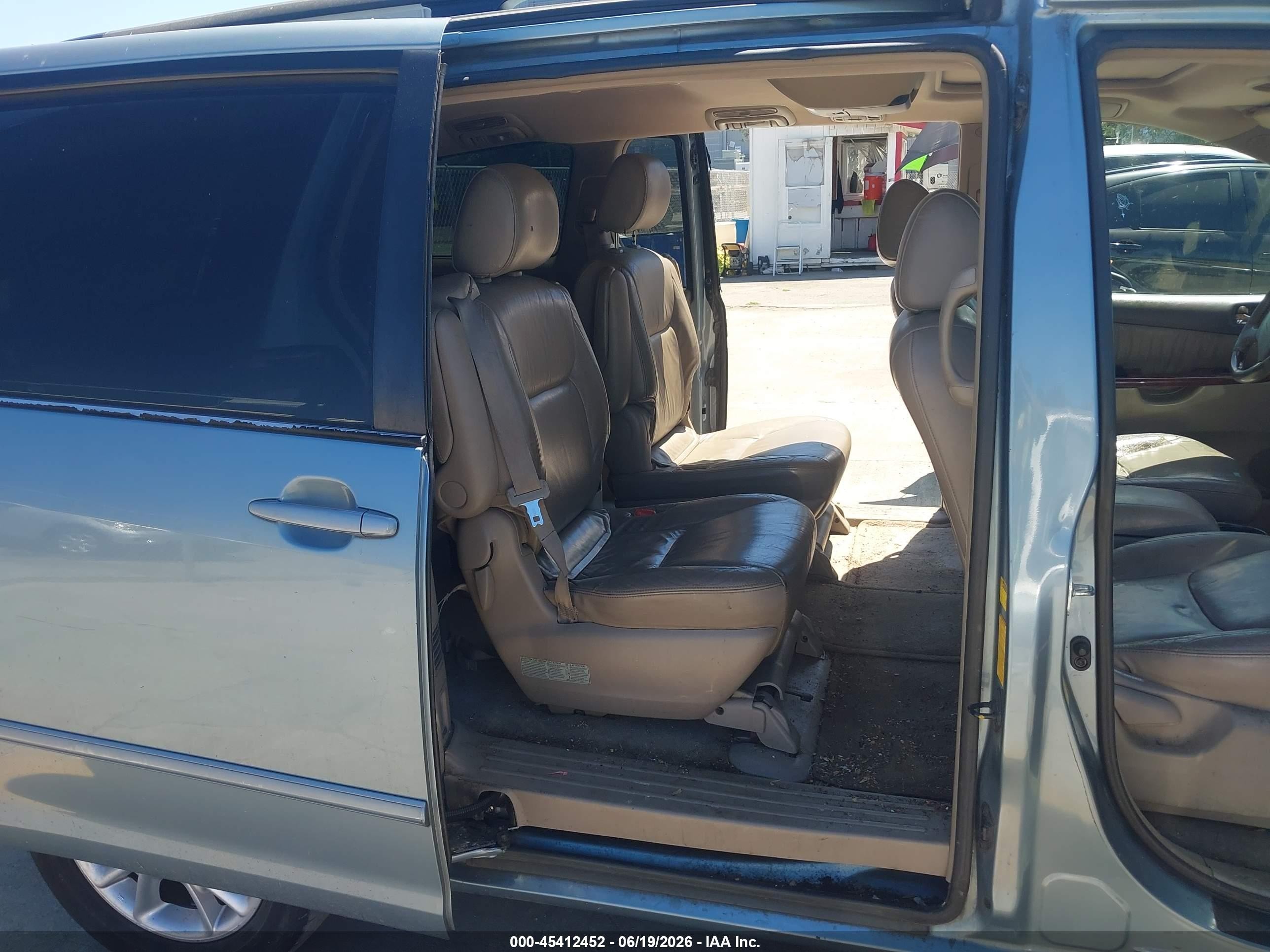 2004 Toyota Sienna Xle Limited Blue vin: 5TDZA22C04S183300