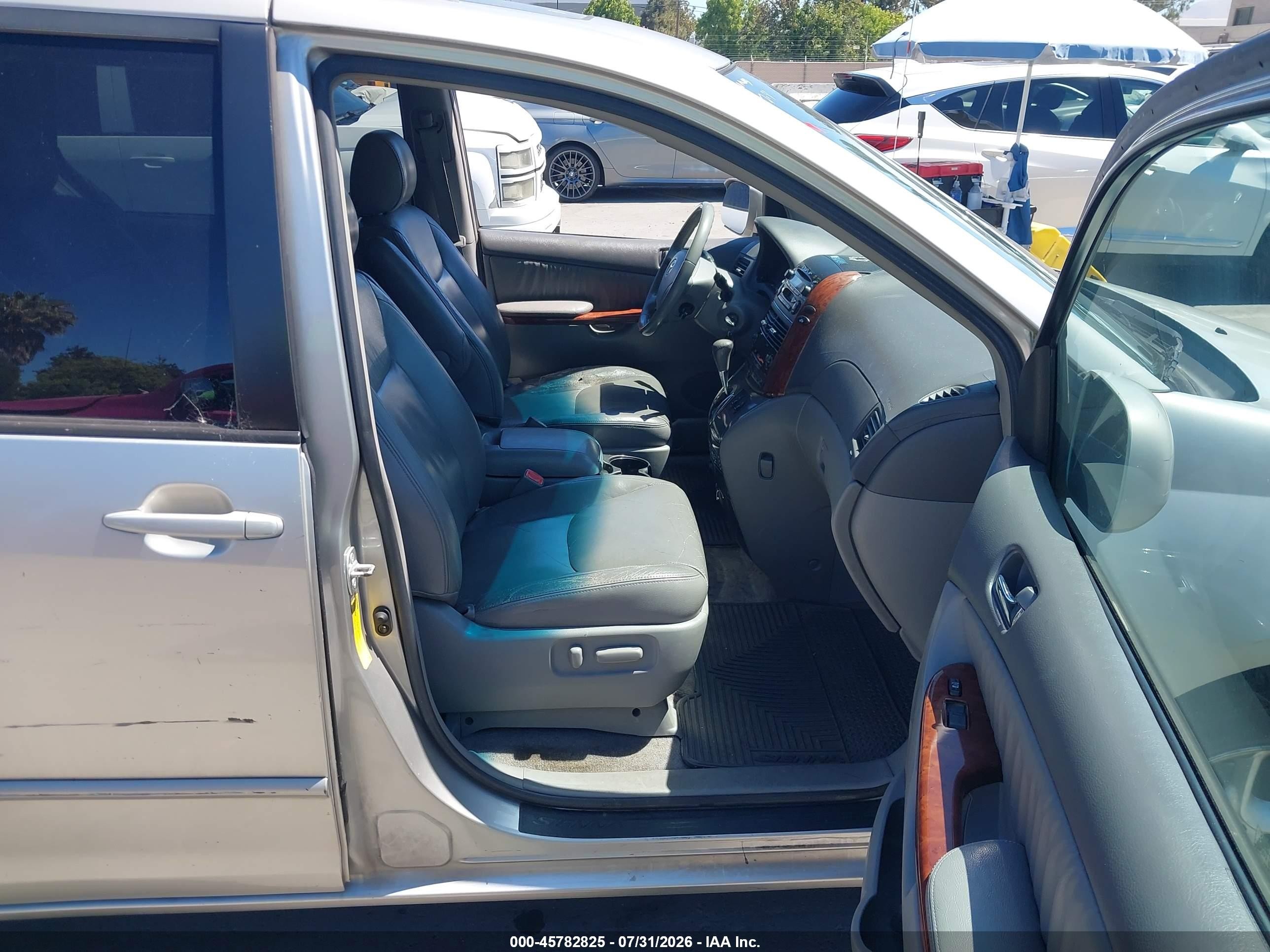 2005 Toyota Sienna Xle Gray vin: 5TDZA22C05S333150