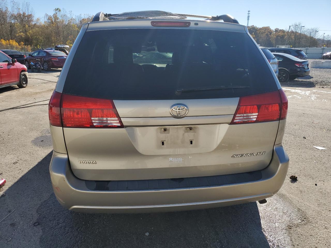 2005 Toyota Sienna Xle 7 Passenger Gold vin: 5TDZA22C05S373468