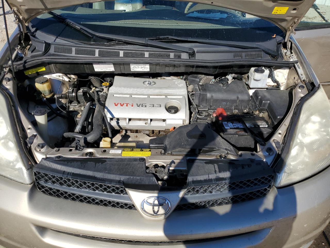 2005 Toyota Sienna Xle 7 Passenger Gold vin: 5TDZA22C05S373468