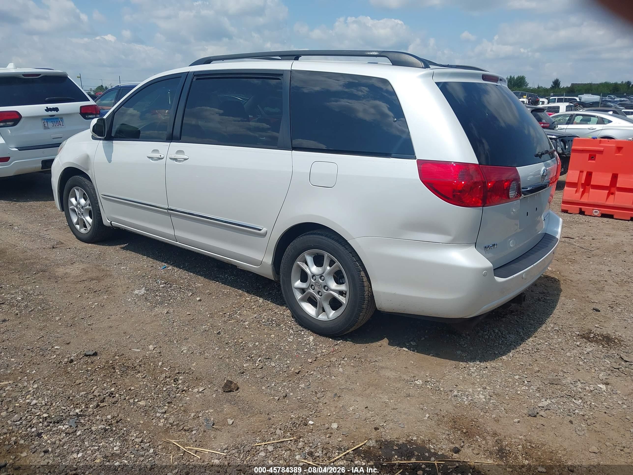 2006 Toyota Sienna Xle Limited White vin: 5TDZA22C06S490355