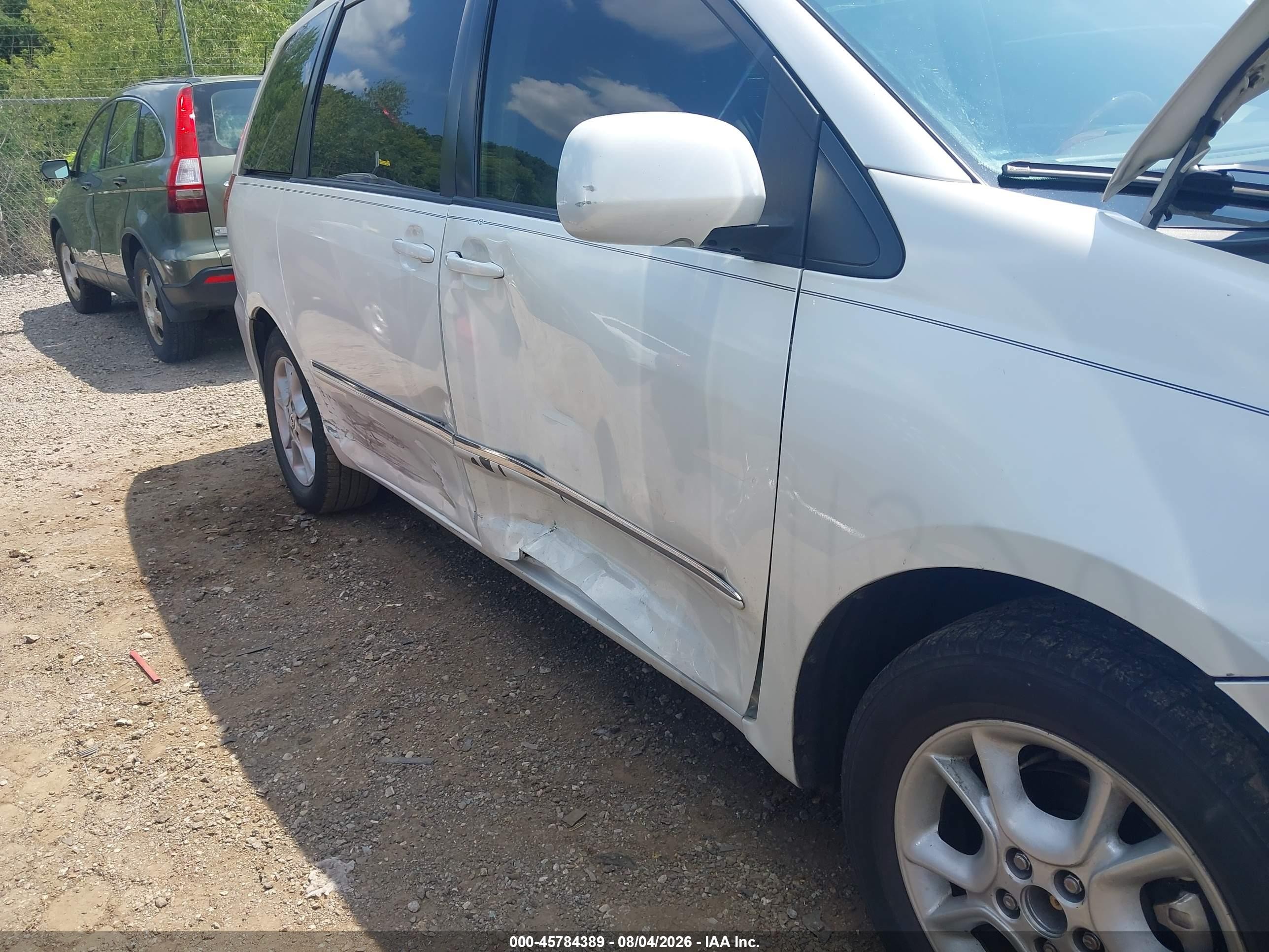 2006 Toyota Sienna Xle Limited White vin: 5TDZA22C06S490355