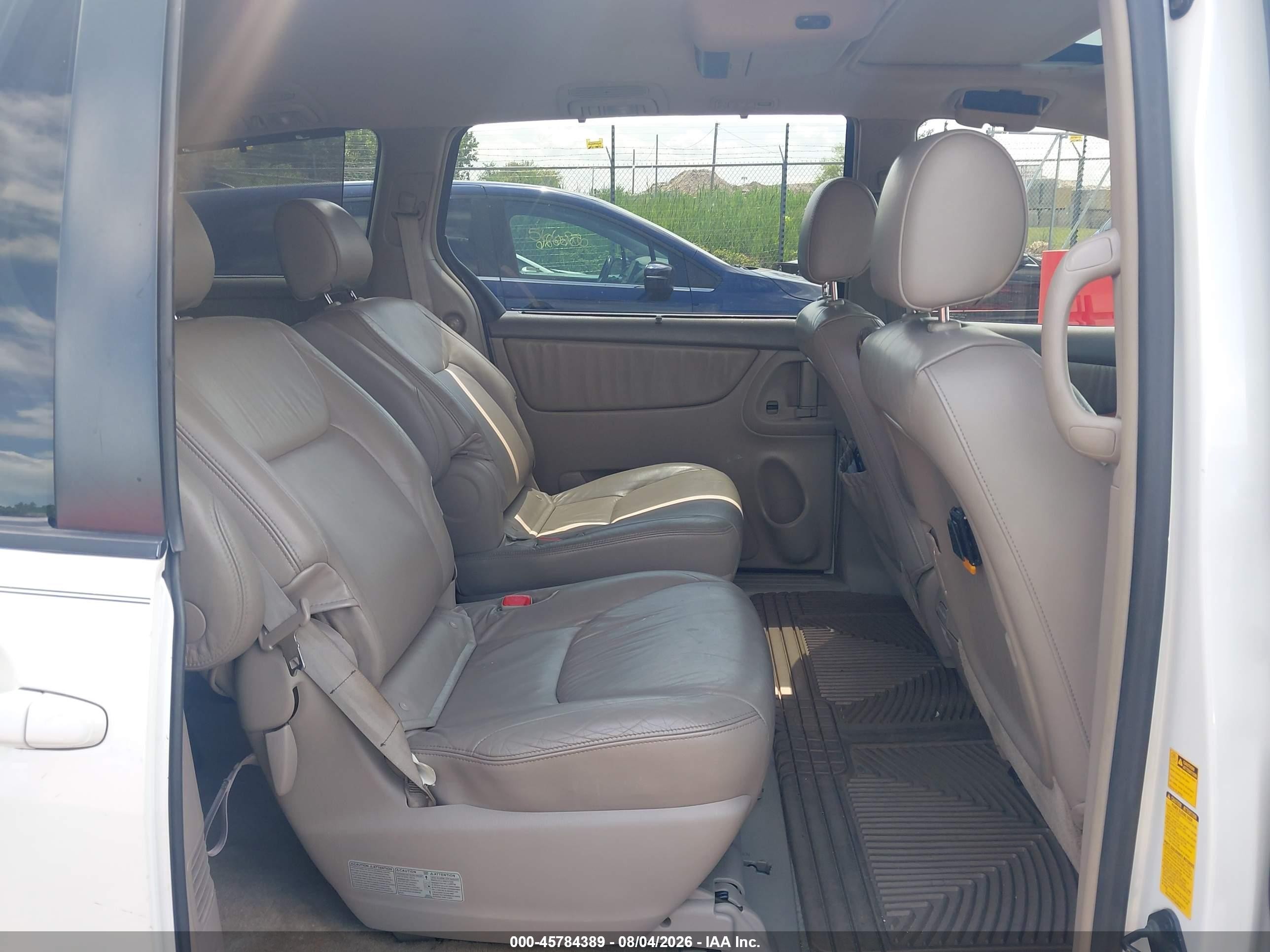 2006 Toyota Sienna Xle Limited White vin: 5TDZA22C06S490355