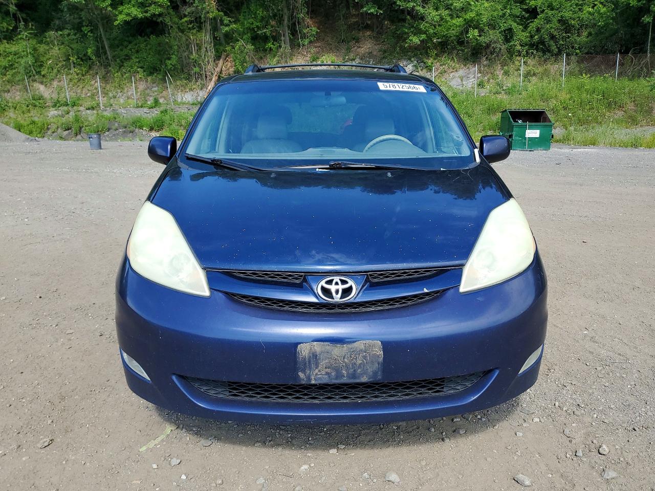 2006 Toyota Sienna Xle 7 Passenger Blue vin: 5TDZA22C06S494597