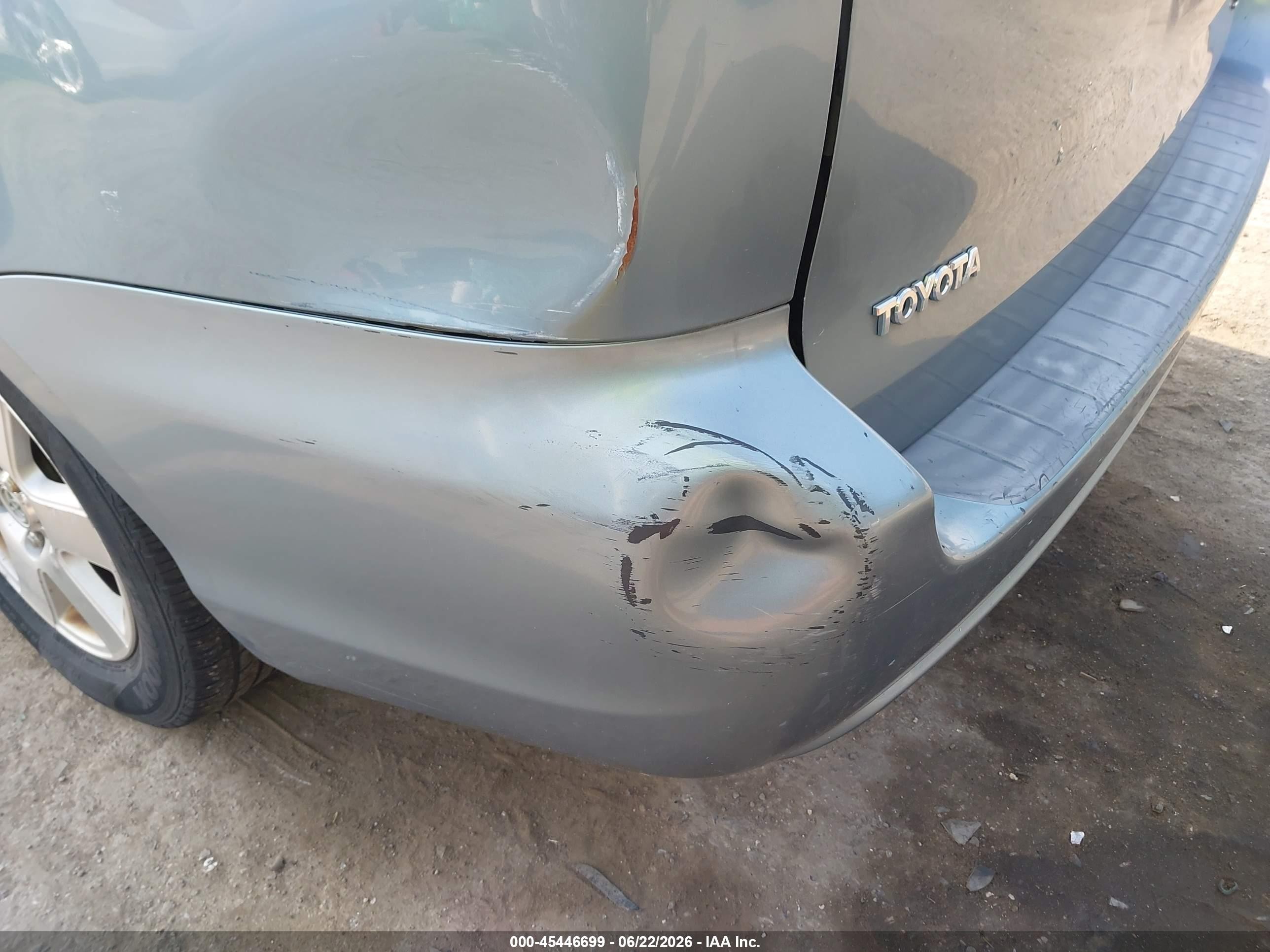 2006 Toyota Sienna Xle Light Blue vin: 5TDZA22C06S538405