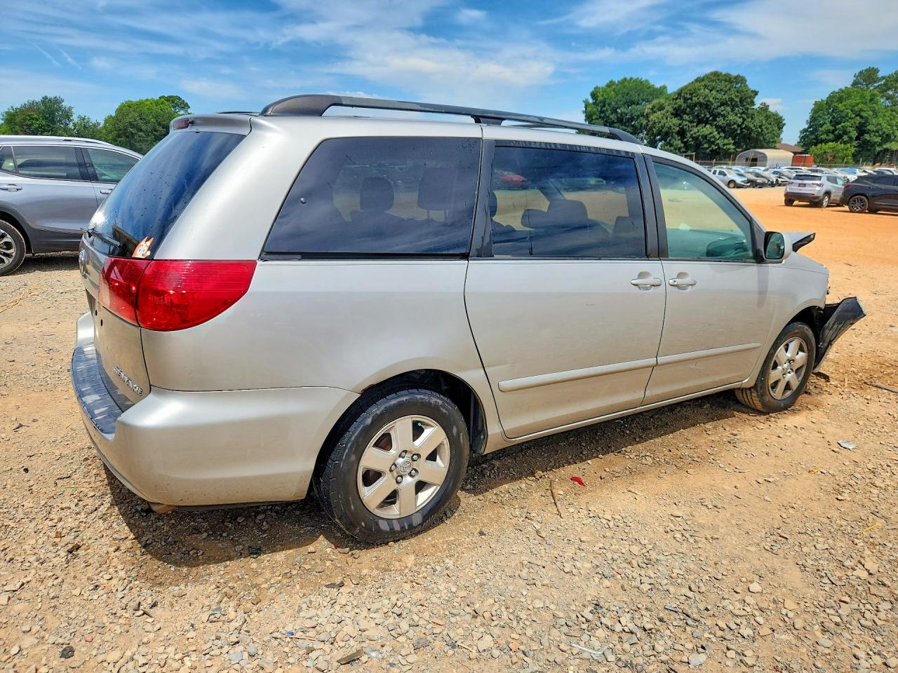 2006 Toyota Sienna Xle 7 Passenger Silver vin: 5TDZA22C06S569833