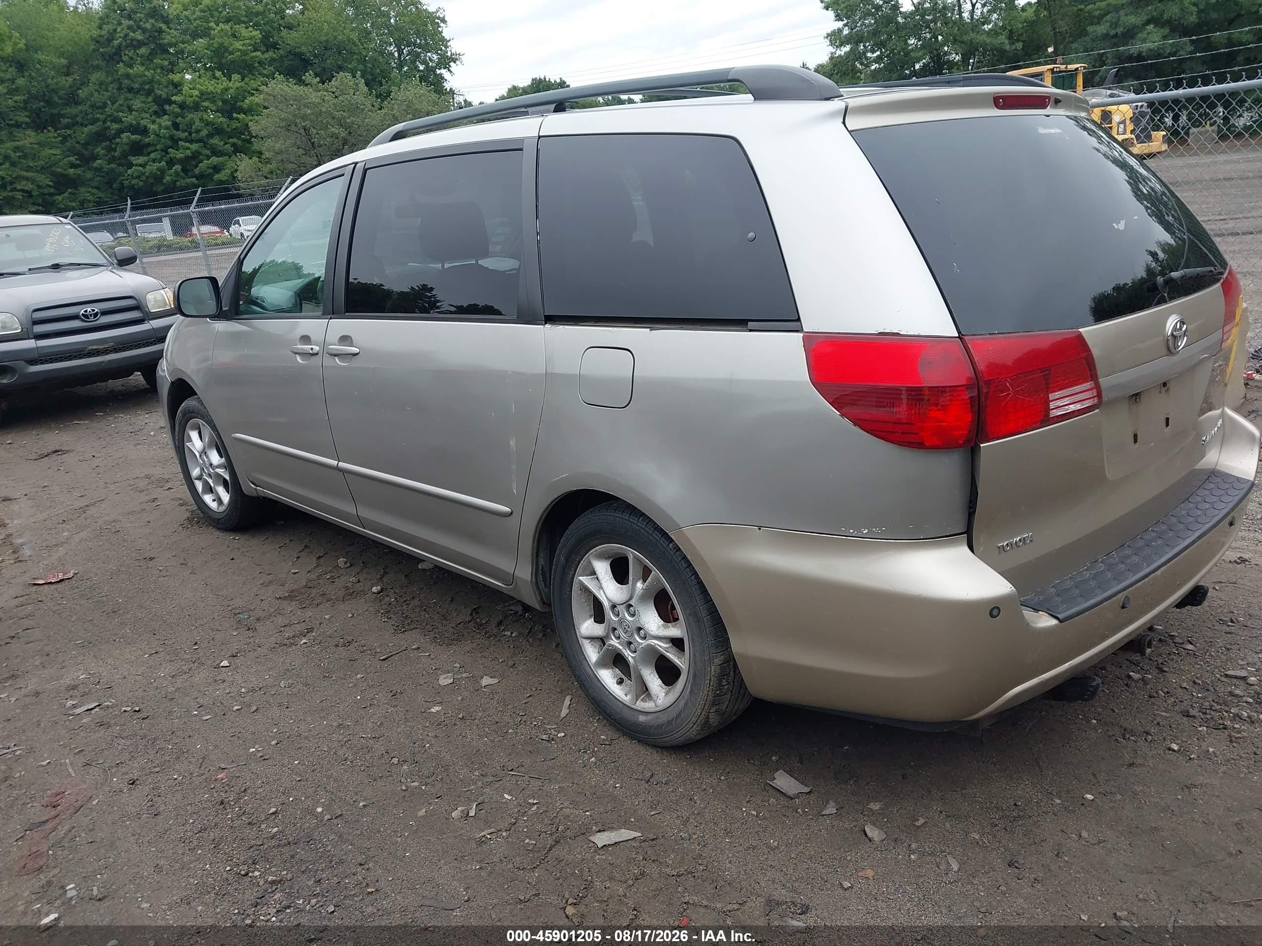 2004 Toyota Sienna Xle Бежевый vin: 5TDZA22C14S003337