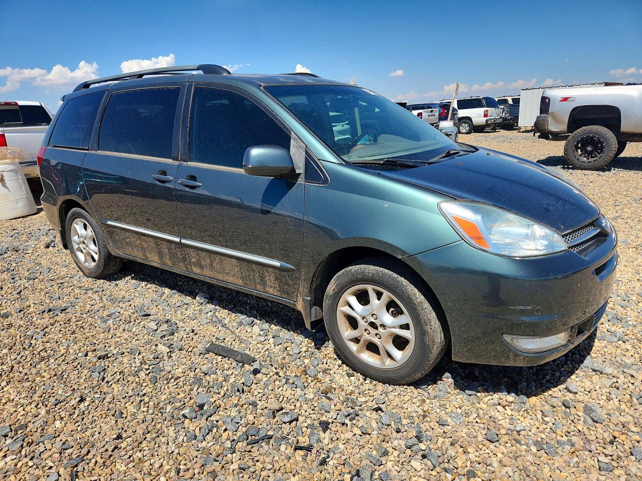 2004 Toyota Sienna Xle Limited 7 Passenger Green vin: 5TDZA22C14S149298
