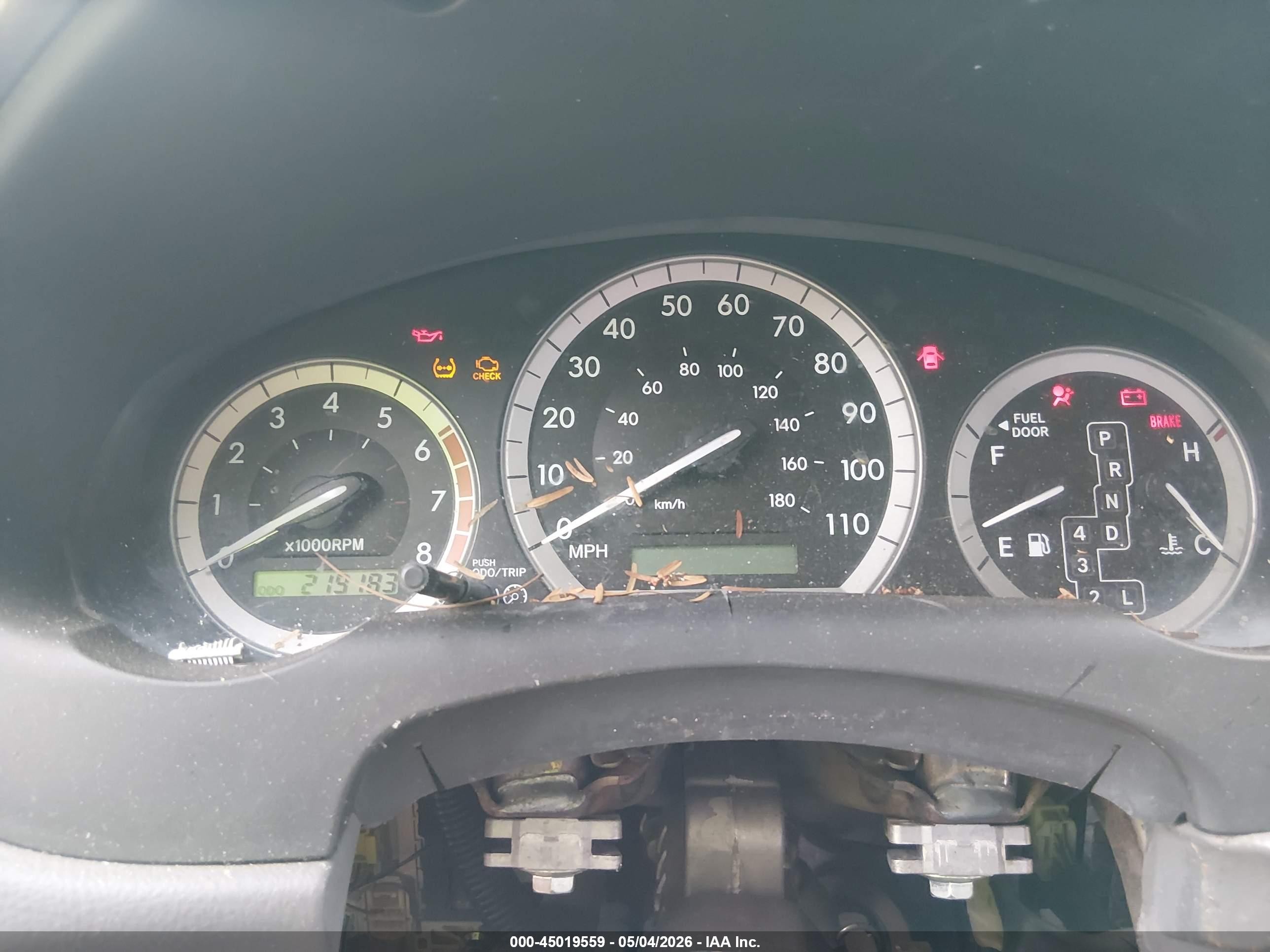 2004 Toyota Sienna Xle Limited Серый vin: 5TDZA22C14S186903